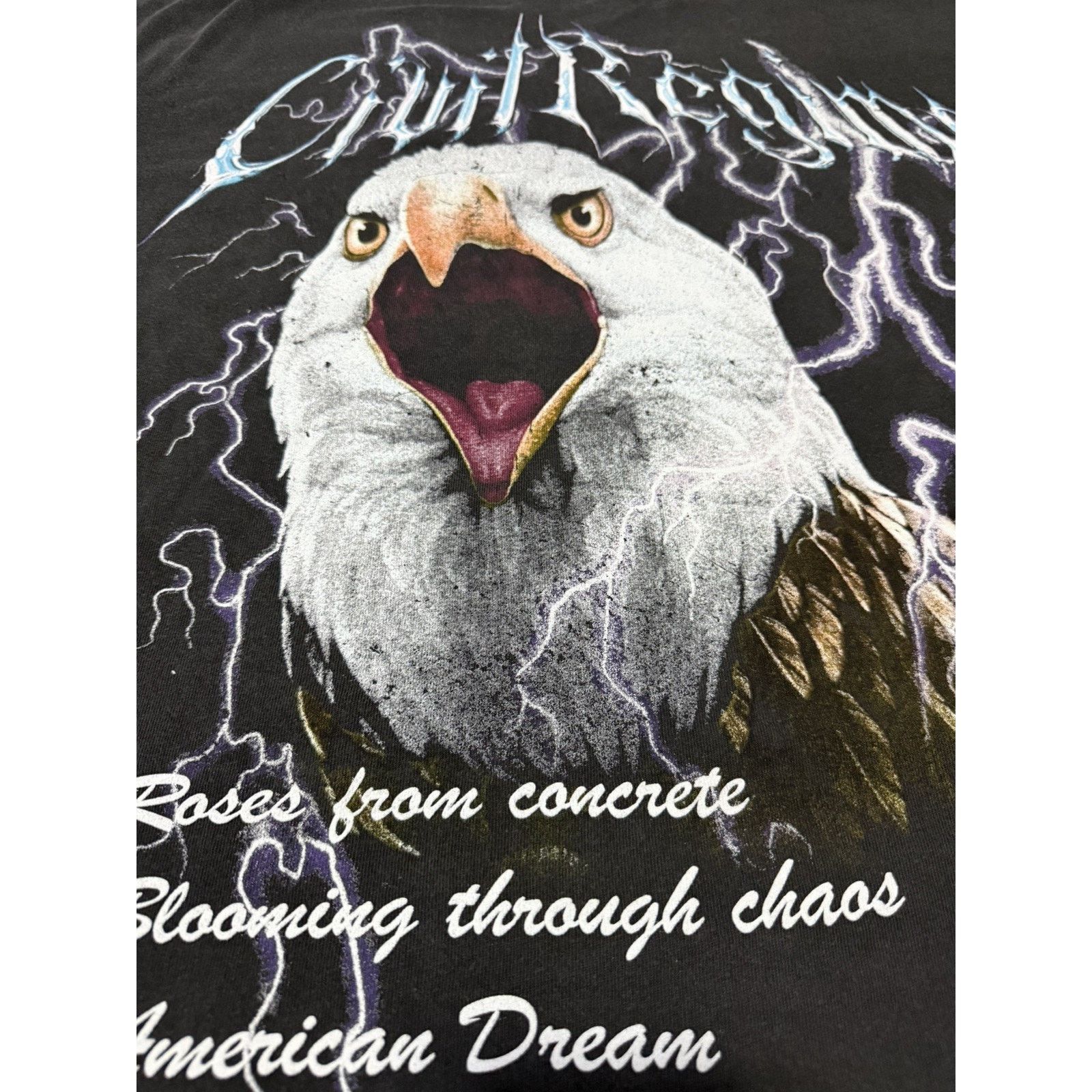 Civil Regime Civil Regime Eagle Lightning T-Shirt NWOT Size Large Size US L / EU 52-54 / 3 - 2 Thumbnail