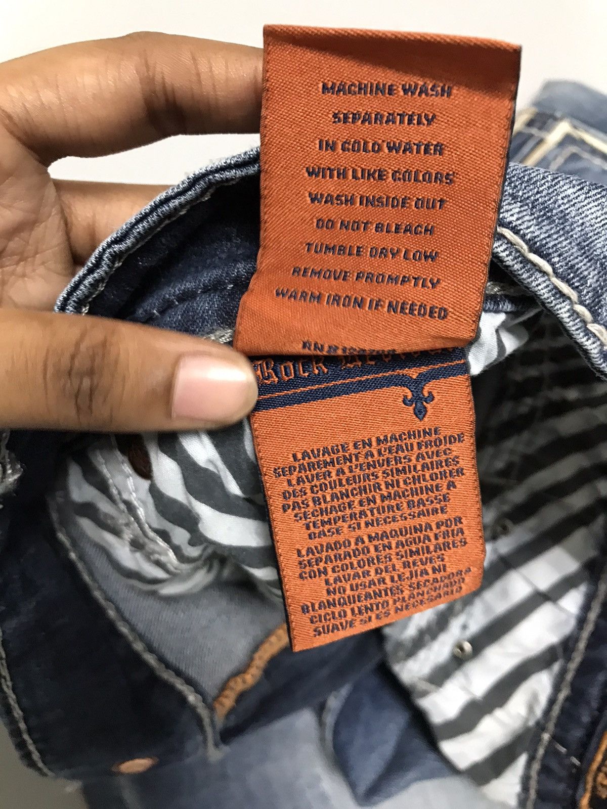 Rock Revival Vintage rock revival embroidered denim Size US 44 / EU 60 - 7 Thumbnail
