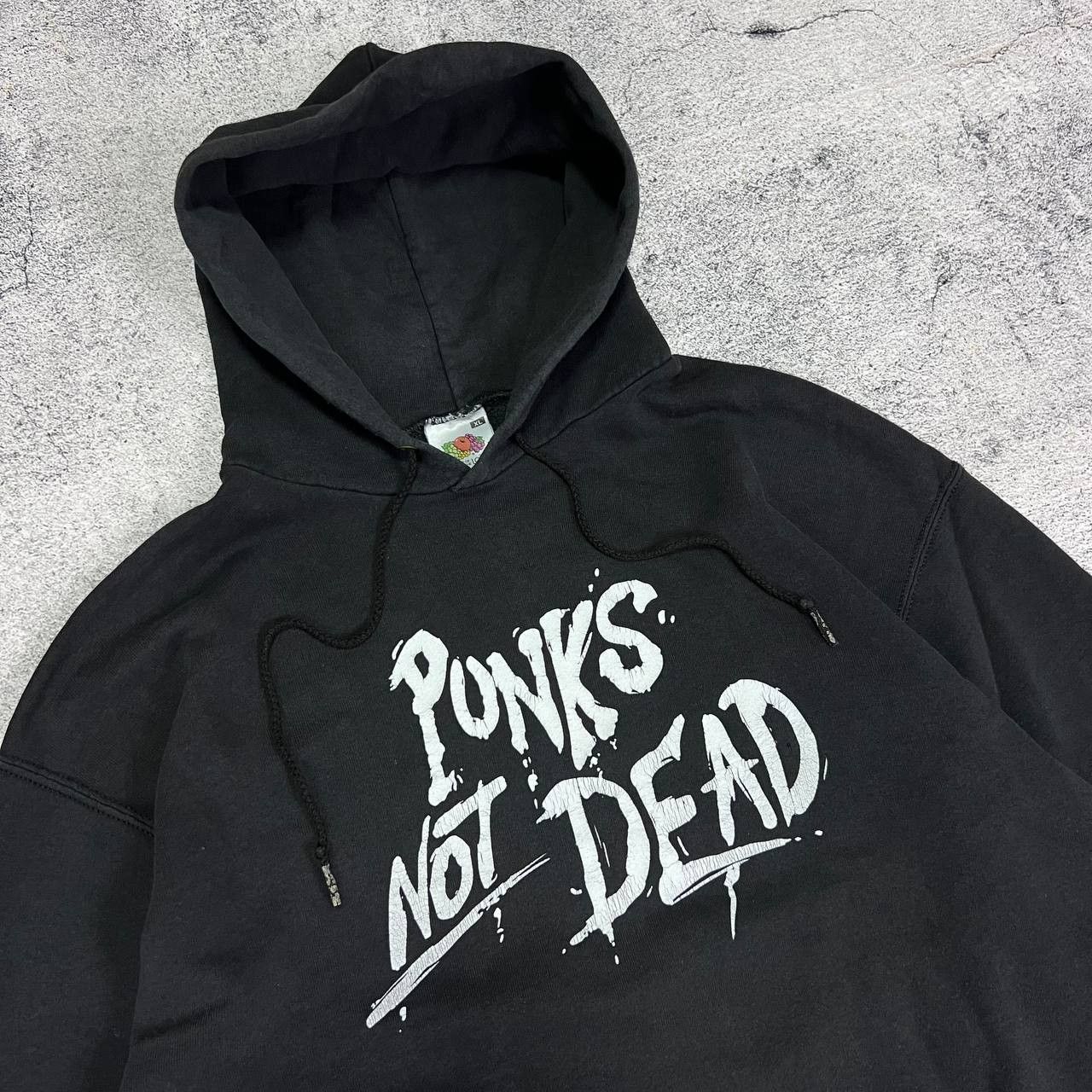 Vintage Vintage Punks Not Dead Anarchy A Graphic Hoodie Size XL Size US XL / EU 56 / 4 - 3 Thumbnail