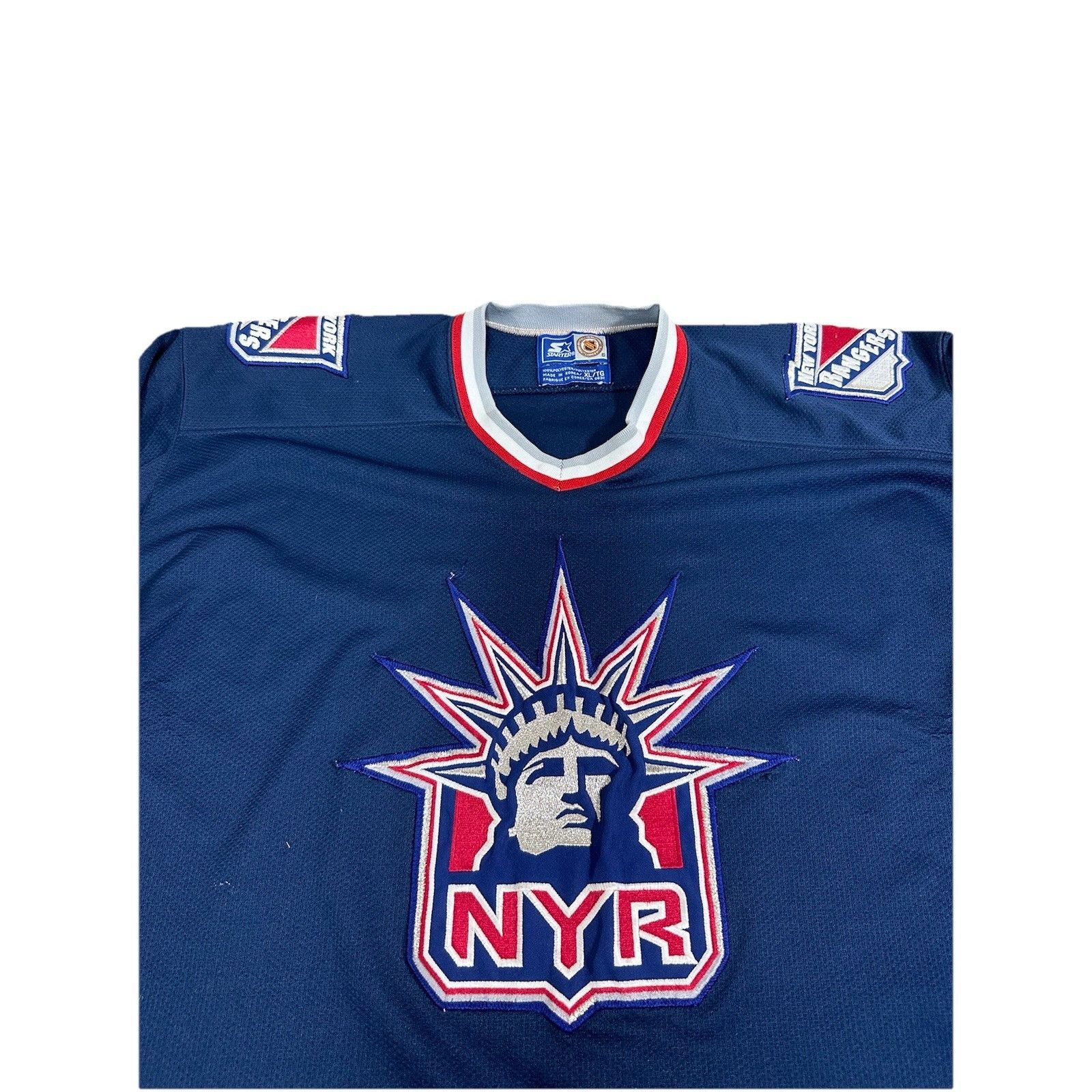 Starter Vintage Starter New York Rangers Jersey NHL Hockey Sports Size US XL / EU 56 / 4 - 2 Thumbnail