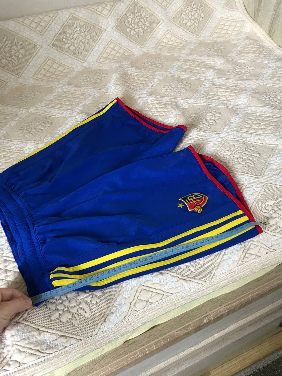 Adidas × Vintage 🔥 2012 Basel Home Adidas Football Shorts Jersey Size US 30 / EU 46 - 8 Thumbnail