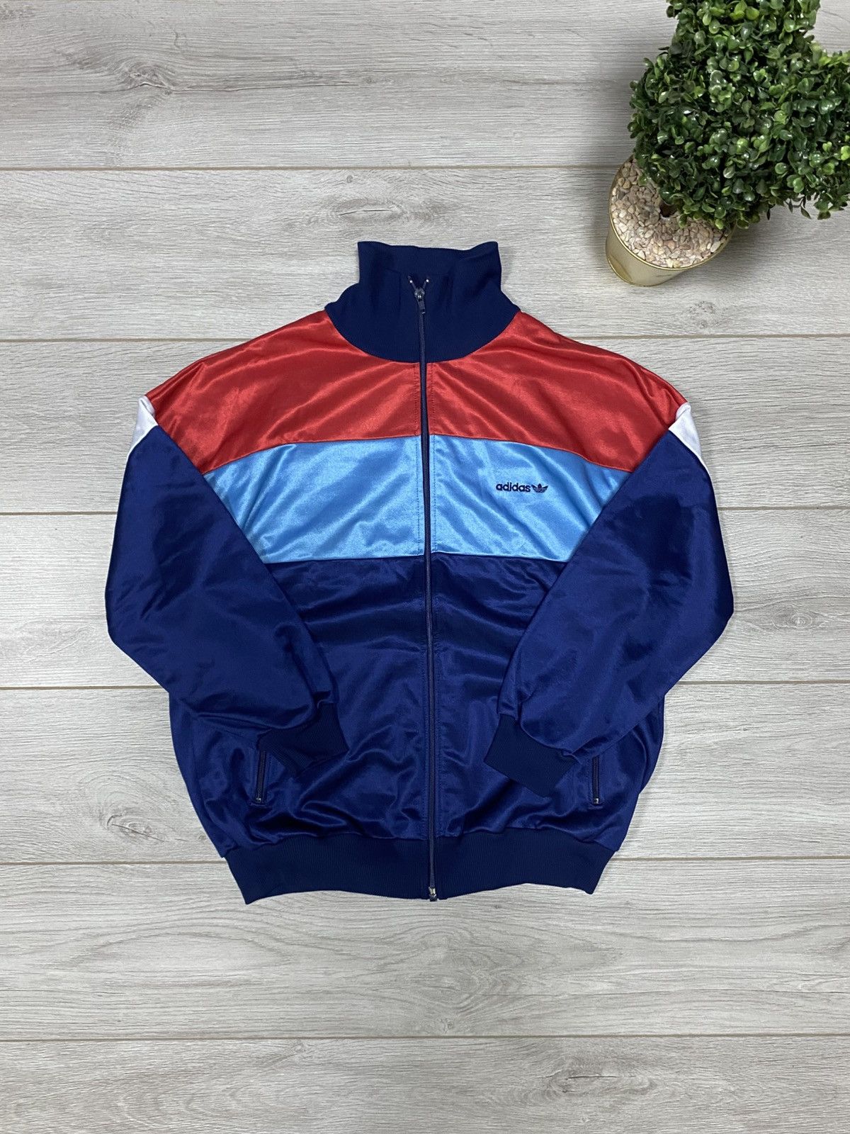 Vintage Adidas West Germany Bozberg vintage zip track jacket stripes Size US XL / EU 56 / 4 - 1 Thumbnail