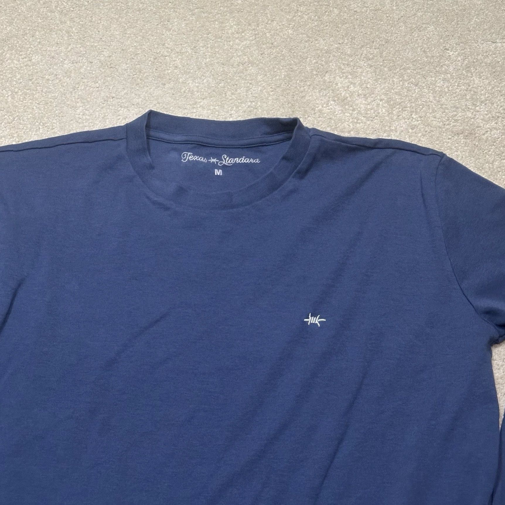 Vintage Texas Standard T Shirt Mens Medium Blue Long Sleeve Size US M / EU 48-50 / 2 - 3 Thumbnail