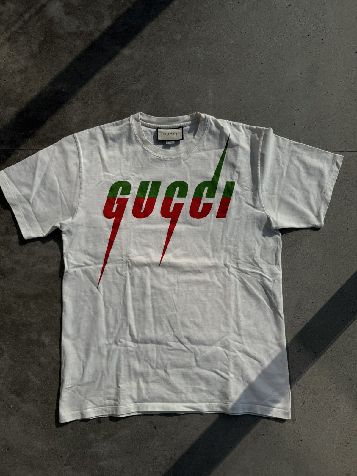 Designer × Gucci RARE Gucci Blade print t-shirt Size US L / EU 52-54 / 3 - 1 Thumbnail