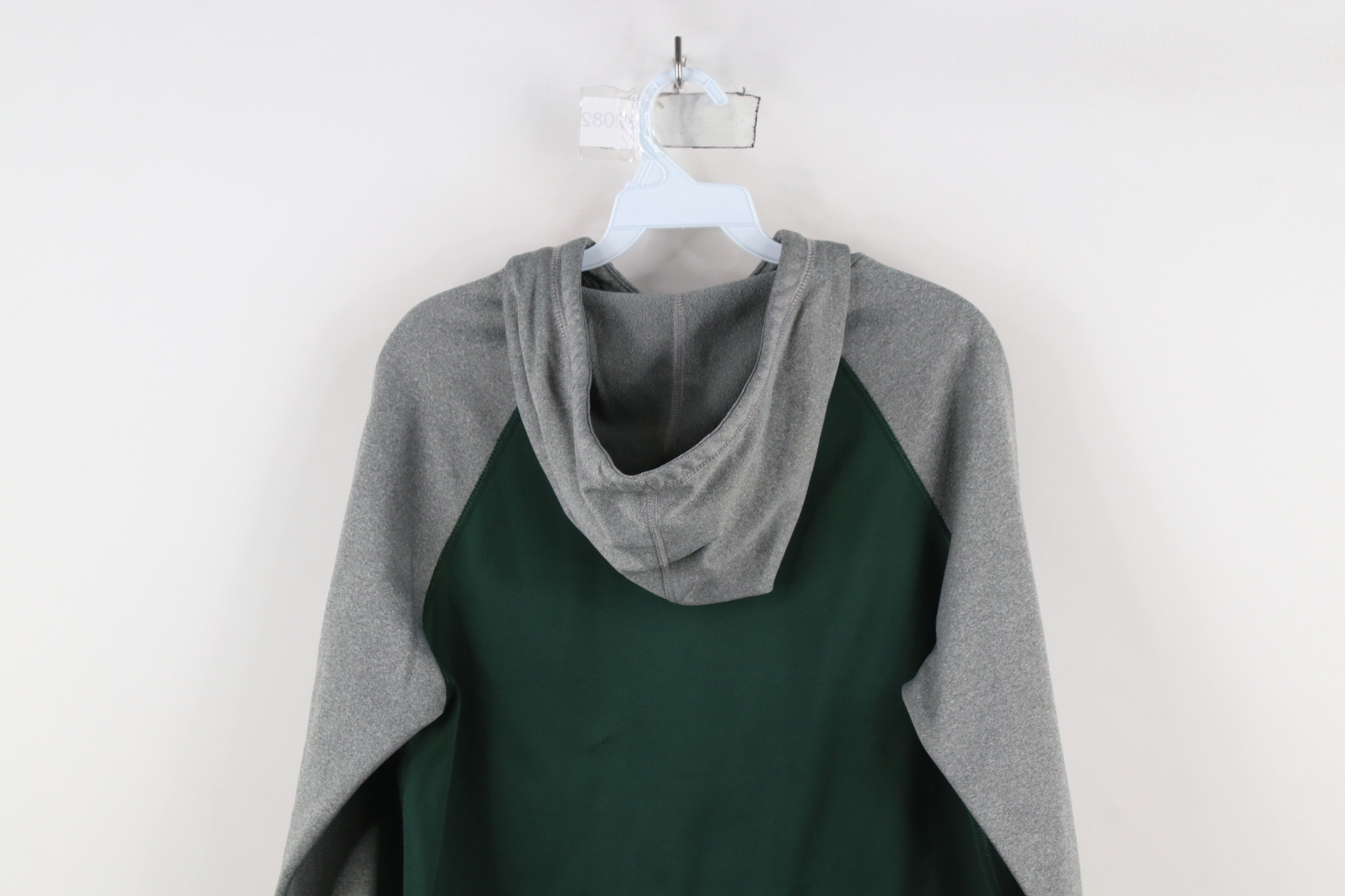 Nike × Vintage Nike Therma Fit State University Hoodie Sweatshirt Green Size M / US 6-8 / IT 42-44 - 13 Thumbnail