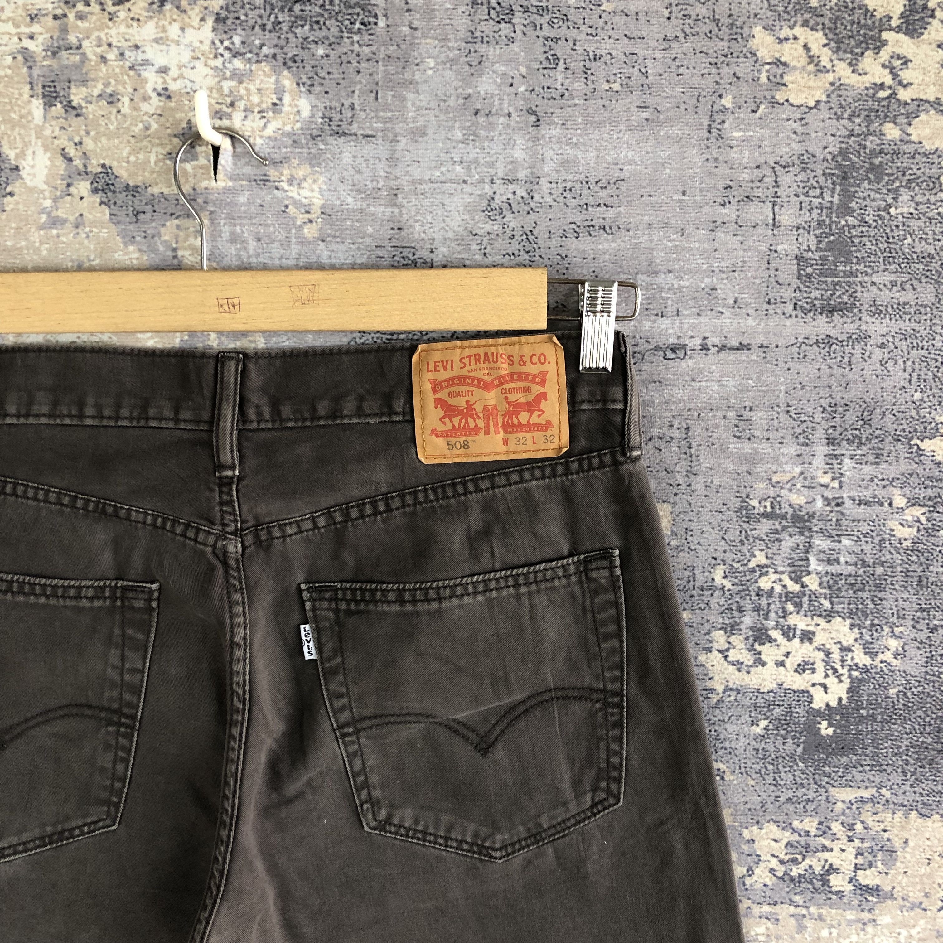 Levi's Vintage Levis Super Black Jeans Levi's White Tag Denim Pants Size US 34 / EU 50 - 5 Thumbnail