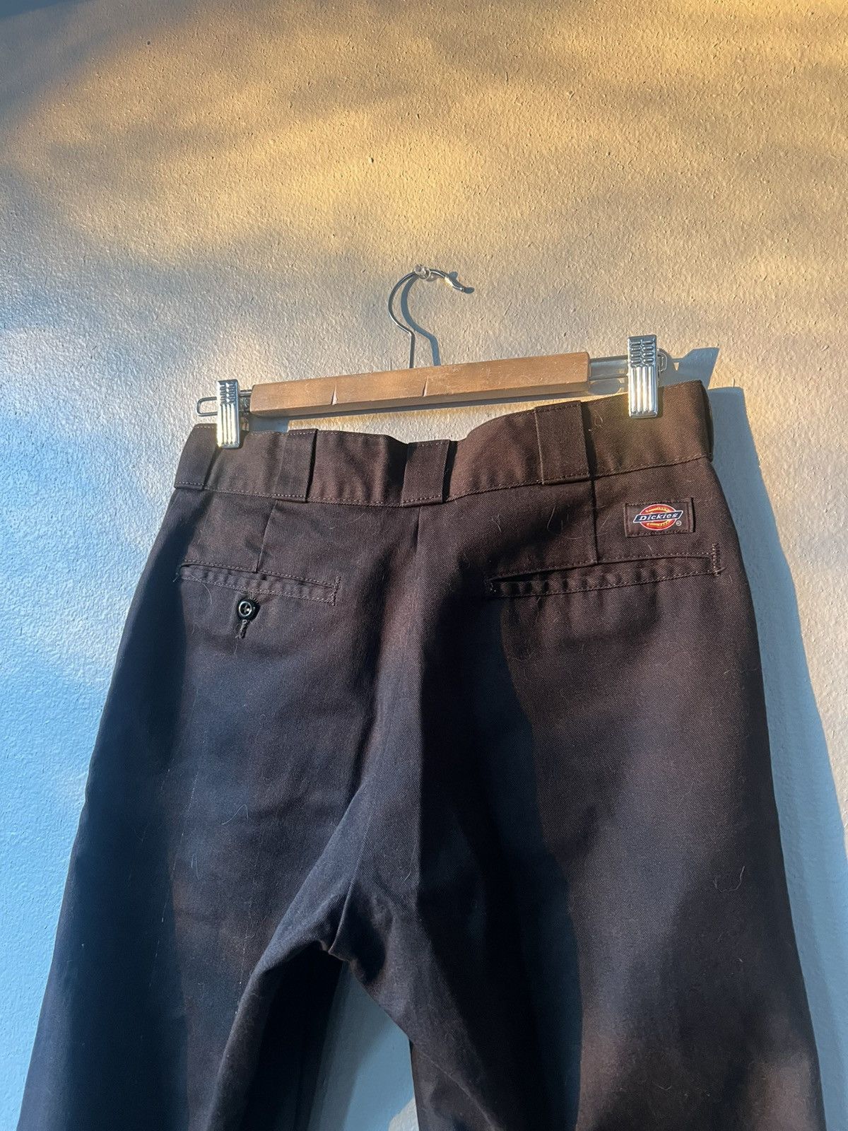 Dickies Dark Brown Straight Legged Dickies Size US 29 - 3 Thumbnail