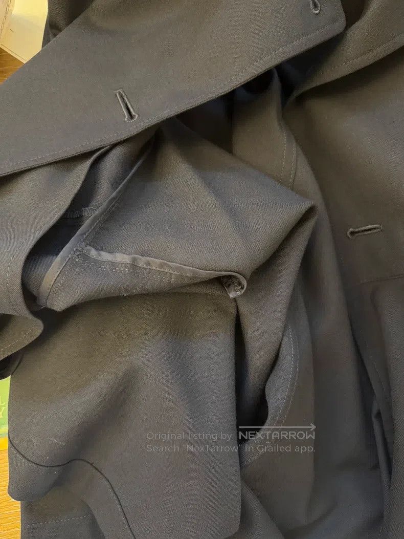 Junya Watanabe Junya Watanabe Black Windproof Cloak Style Size XS / US 0-2 / IT 36-38 - 3 Thumbnail