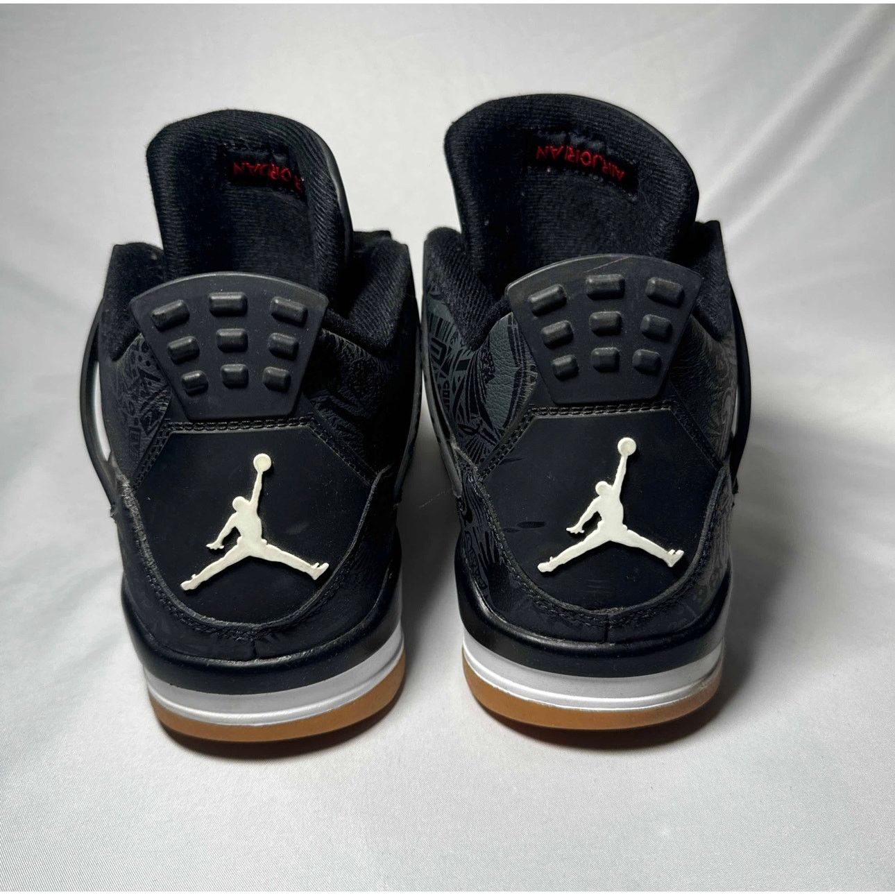 Jordan Brand × Nike Size 10.5 - Nike Air Jordan 4 Retro Laser Men's Shoes Size US 10.5 / EU 43-44 - 5 Thumbnail