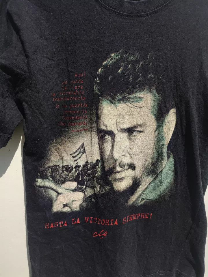 Vintage VINTAGE 90S CHE GUEVARA 'HASTA LA VICTORIA SIEMPRE' Blu Size US S / EU 44-46 / 1 - 3 Thumbnail