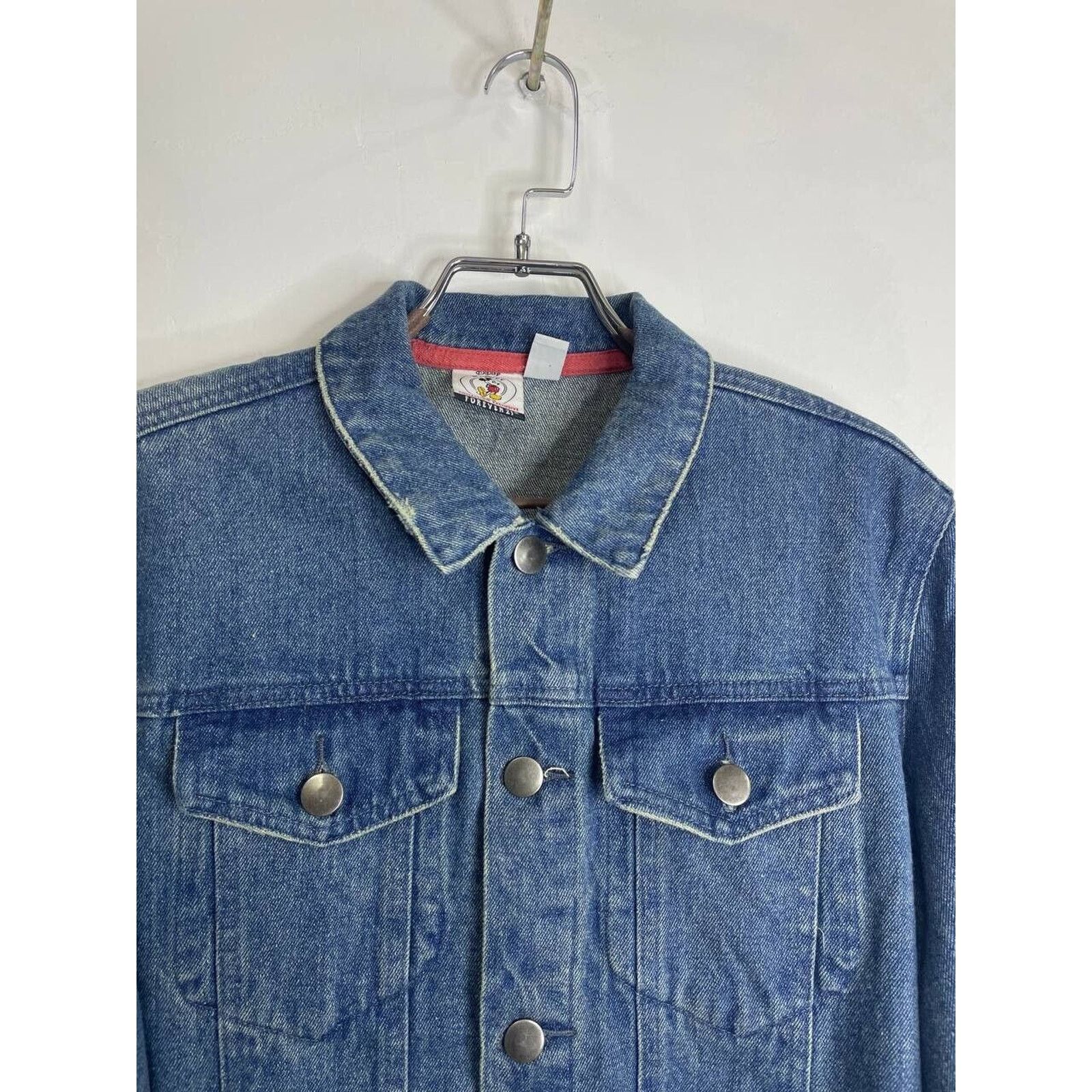 Disney × Mickey Mouse × Vintage Vintage Mickey Mouse Jean Jacket by Forever 21 Size L Size US L / EU 52-54 / 3 - 2 Thumbnail