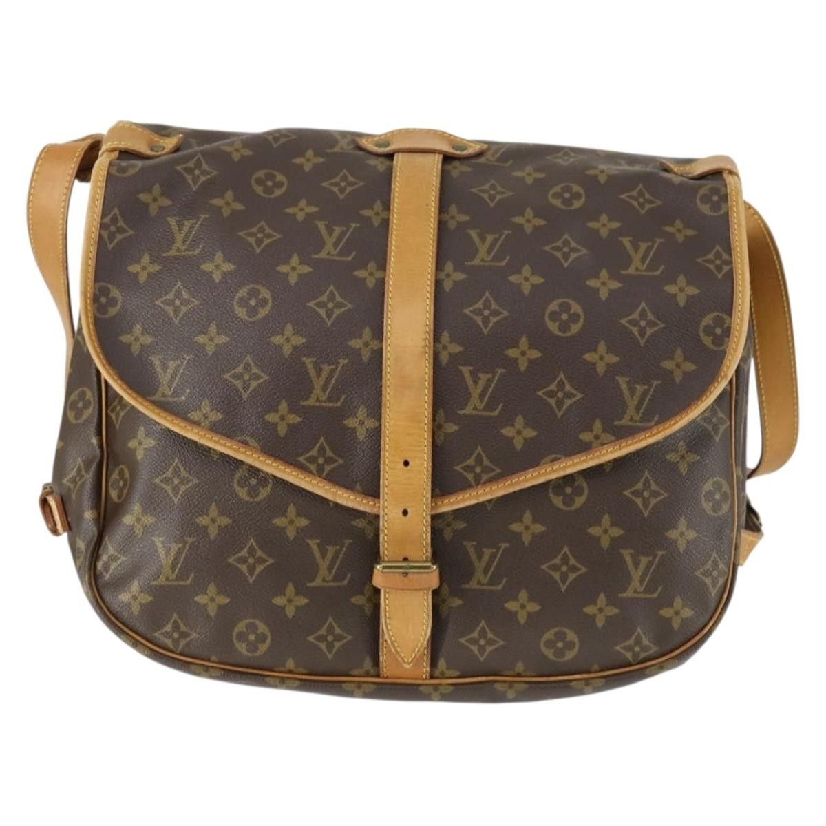 Louis Vuitton Louis Vuitton Saumur Handbag Monogram Canvas Size ONE SIZE - 1 Thumbnail