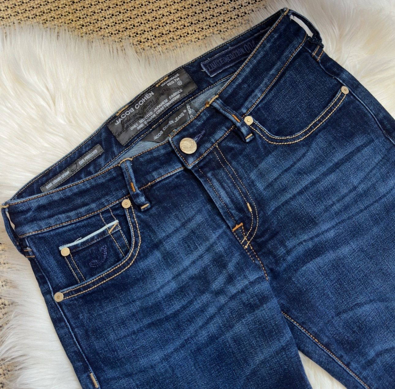 Jacob Cohen Jacob Cohen jeans vintage luxury Size 26" / US 2 / IT 38 - 6 Thumbnail