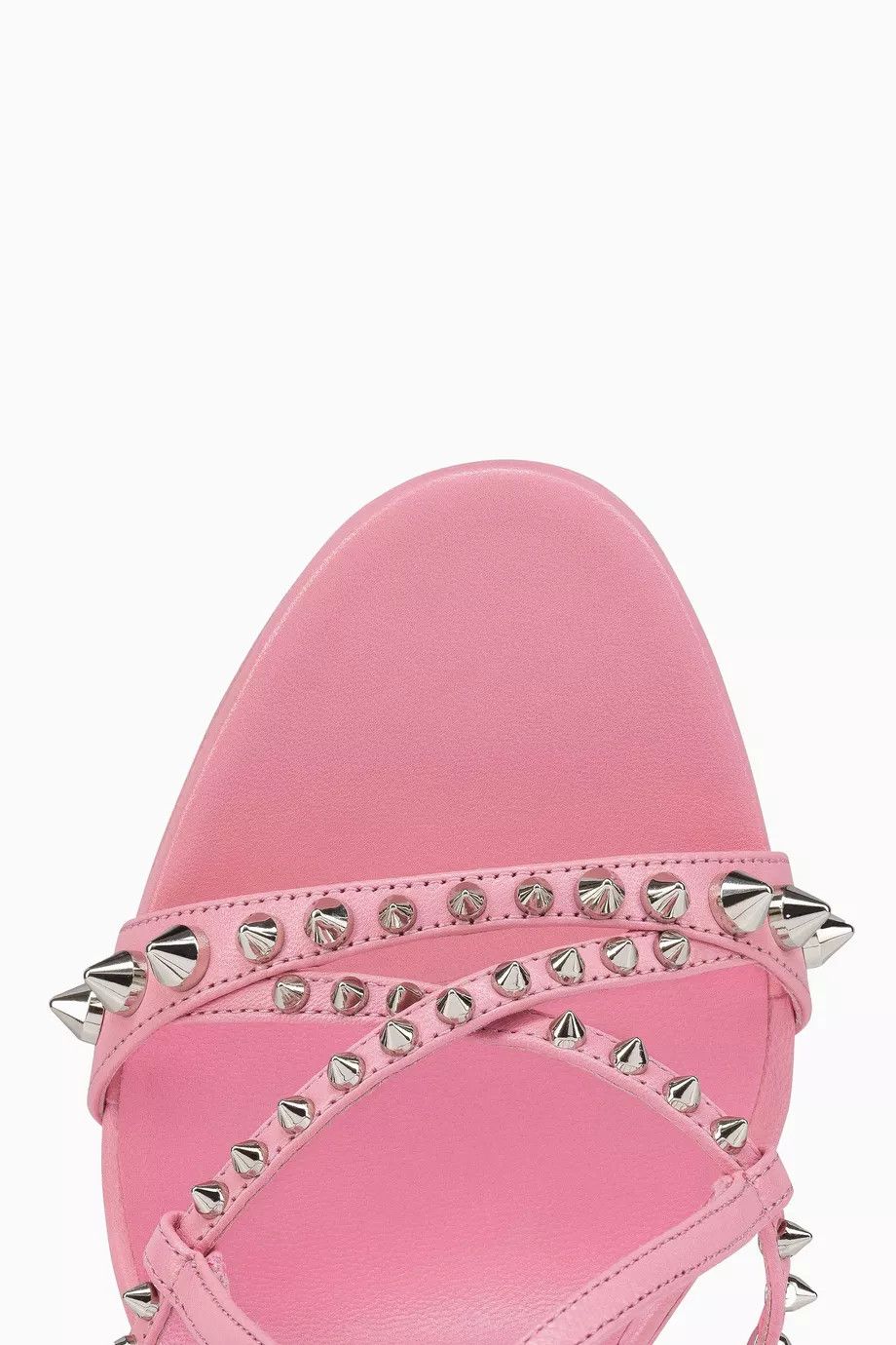 Christian Louboutin o1bcso1str0825 Tatooshka Spikes 100 in Pink Size US 10 / IT 40 - 3 Thumbnail