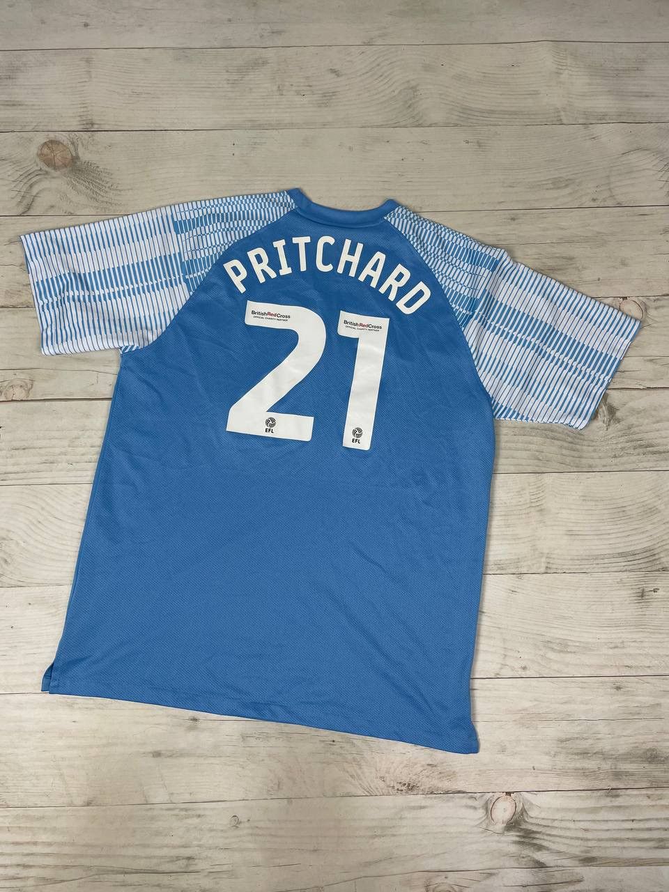 Nike Nike SUNDERLAND 2022 2023 Pritchard #21 AWAY SHIRT JERSEY Size US XXL / EU 58 / 5 - 1 Thumbnail