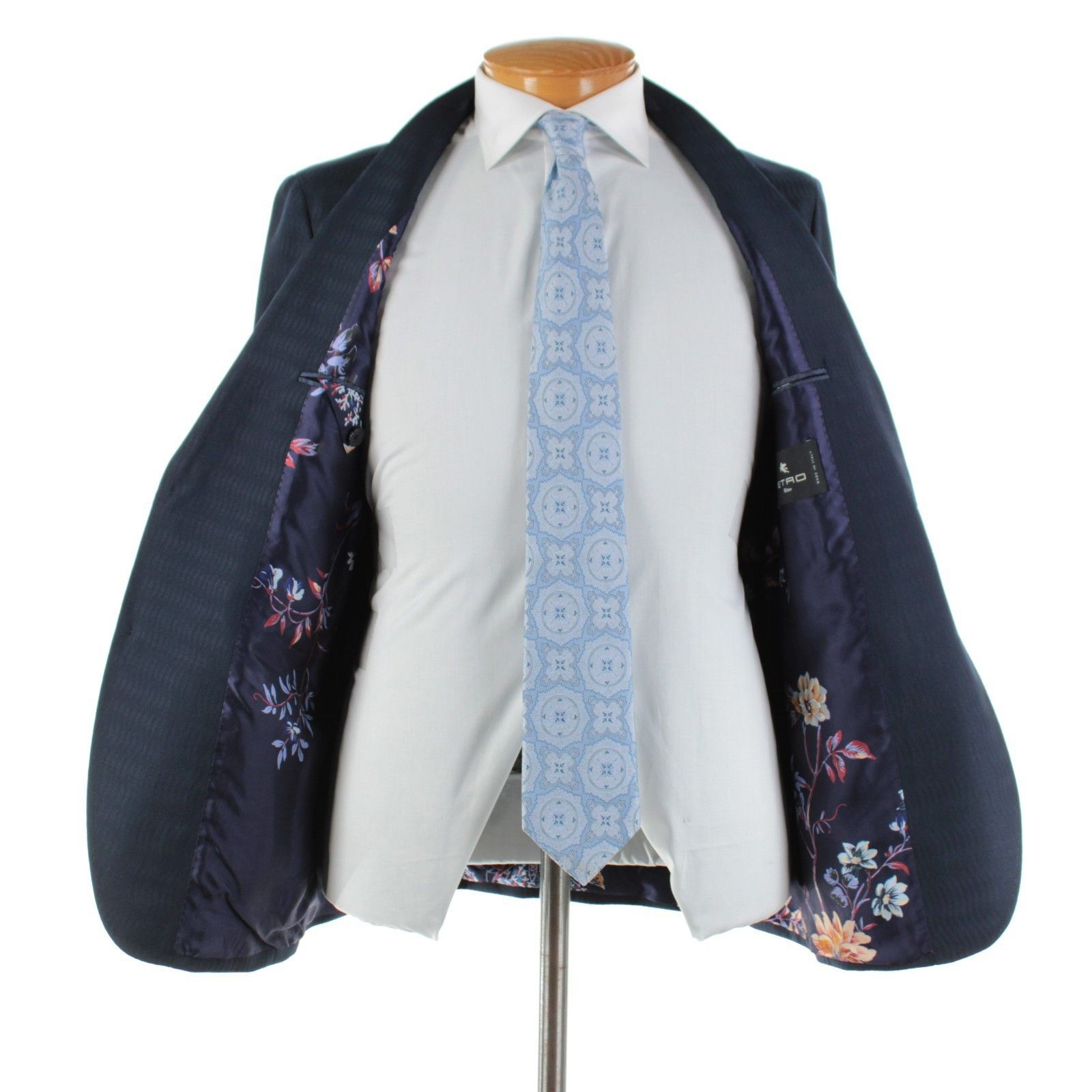 Etro ETRO Suit Size US 40 in Blue Size 40R - 6 Thumbnail