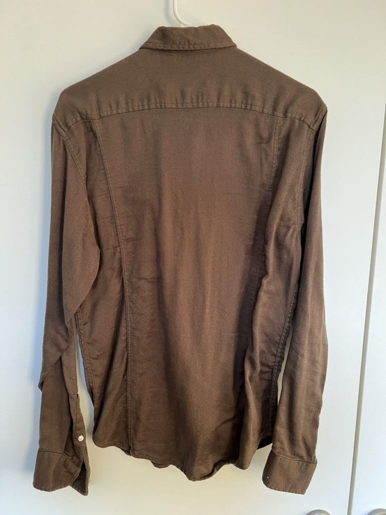 Corridor Olive Flannel Long Sleeve Button Up Size US S / EU 44-46 / 1 - 2 Thumbnail