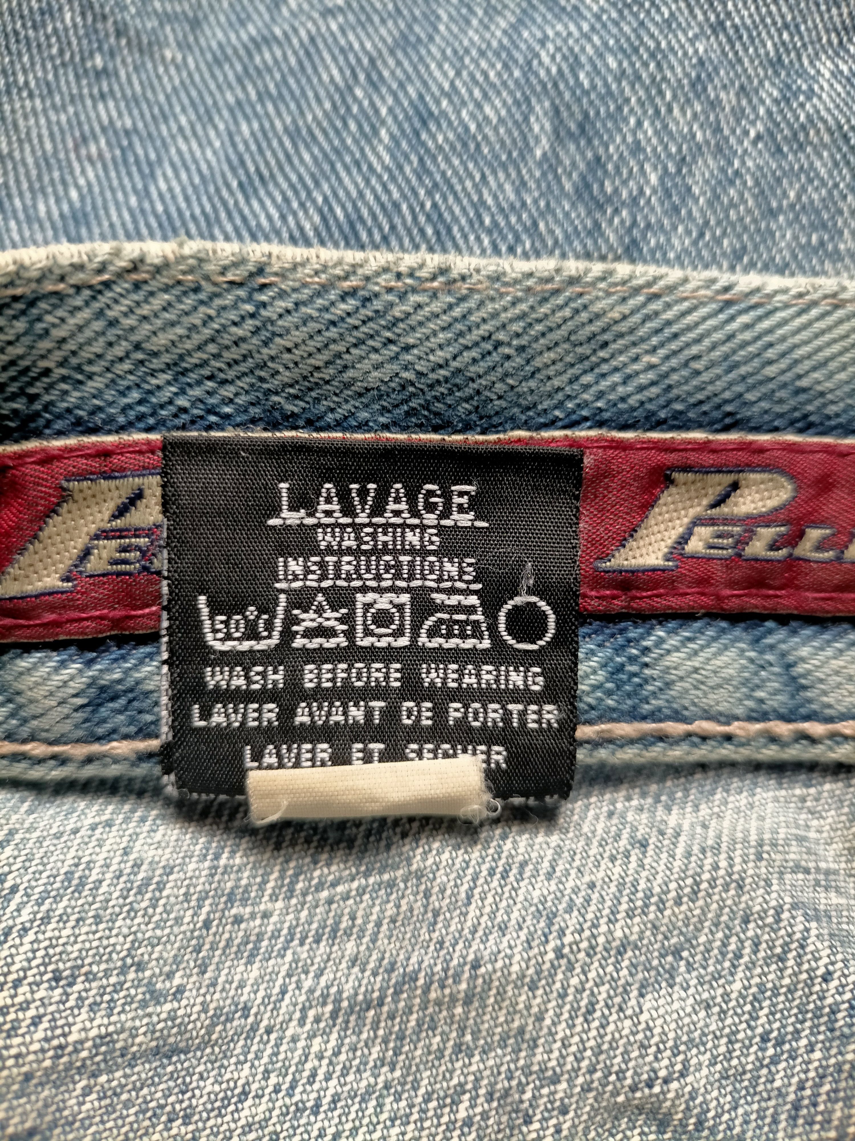 Pelle Pelle Pelle Pelle Marc Buchanan Embroidered Baggy Jeans Size US 36 / EU 52 - 23 Thumbnail