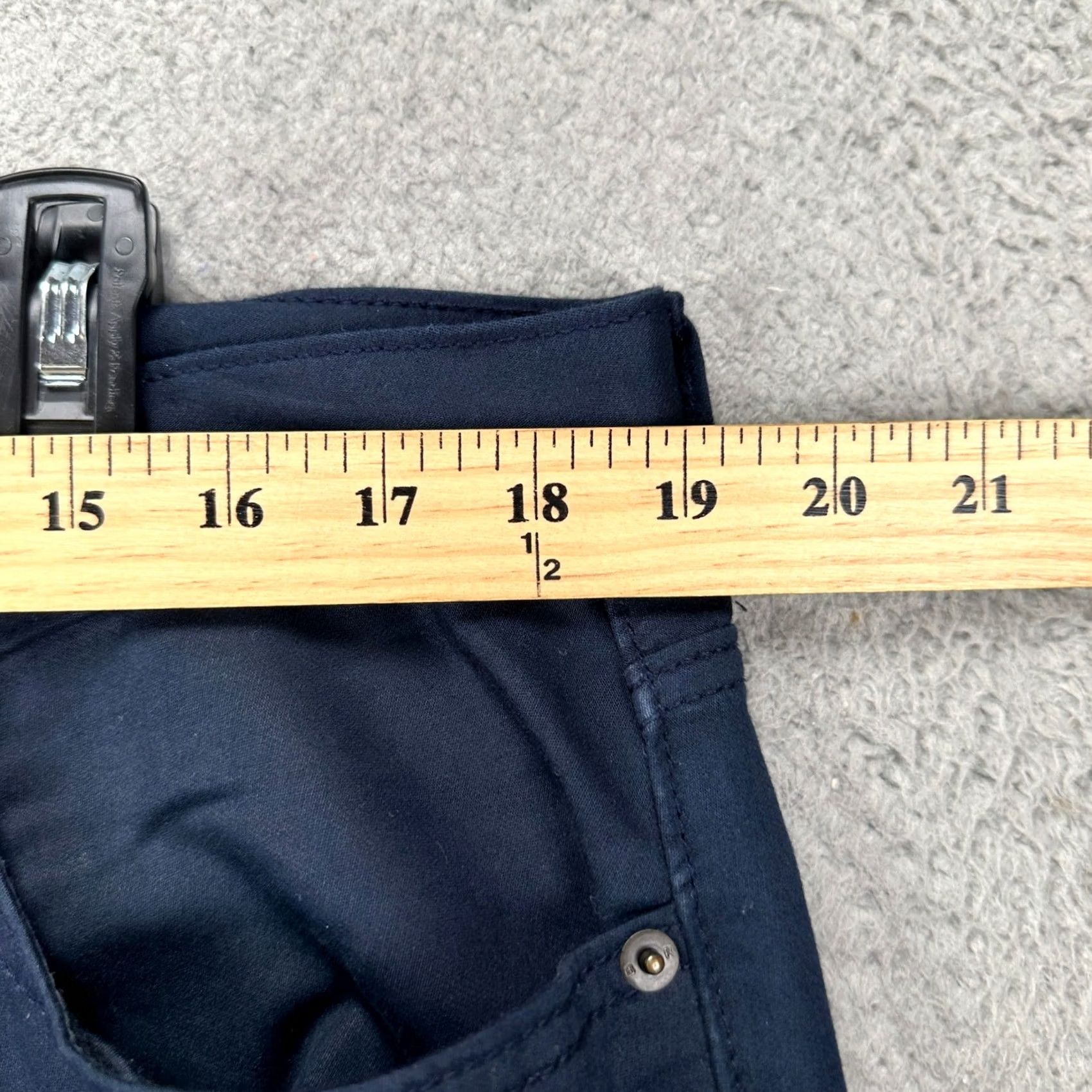 Banana Republic Banana Republic Travel Jeans Mens 36X34 Blue Slim Fit Straight Leg Denim Stretch Size US 36 / EU 52 - 6 Thumbnail