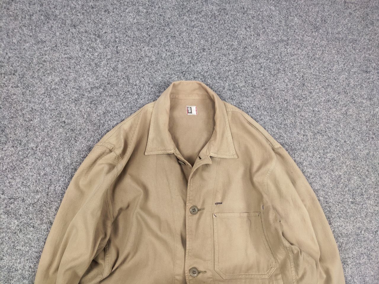 Japanese Brand Vintage Boston Nine Japan Canvas Tactical Work beige Jacket Size US L / EU 52-54 / 3 - 5 Thumbnail