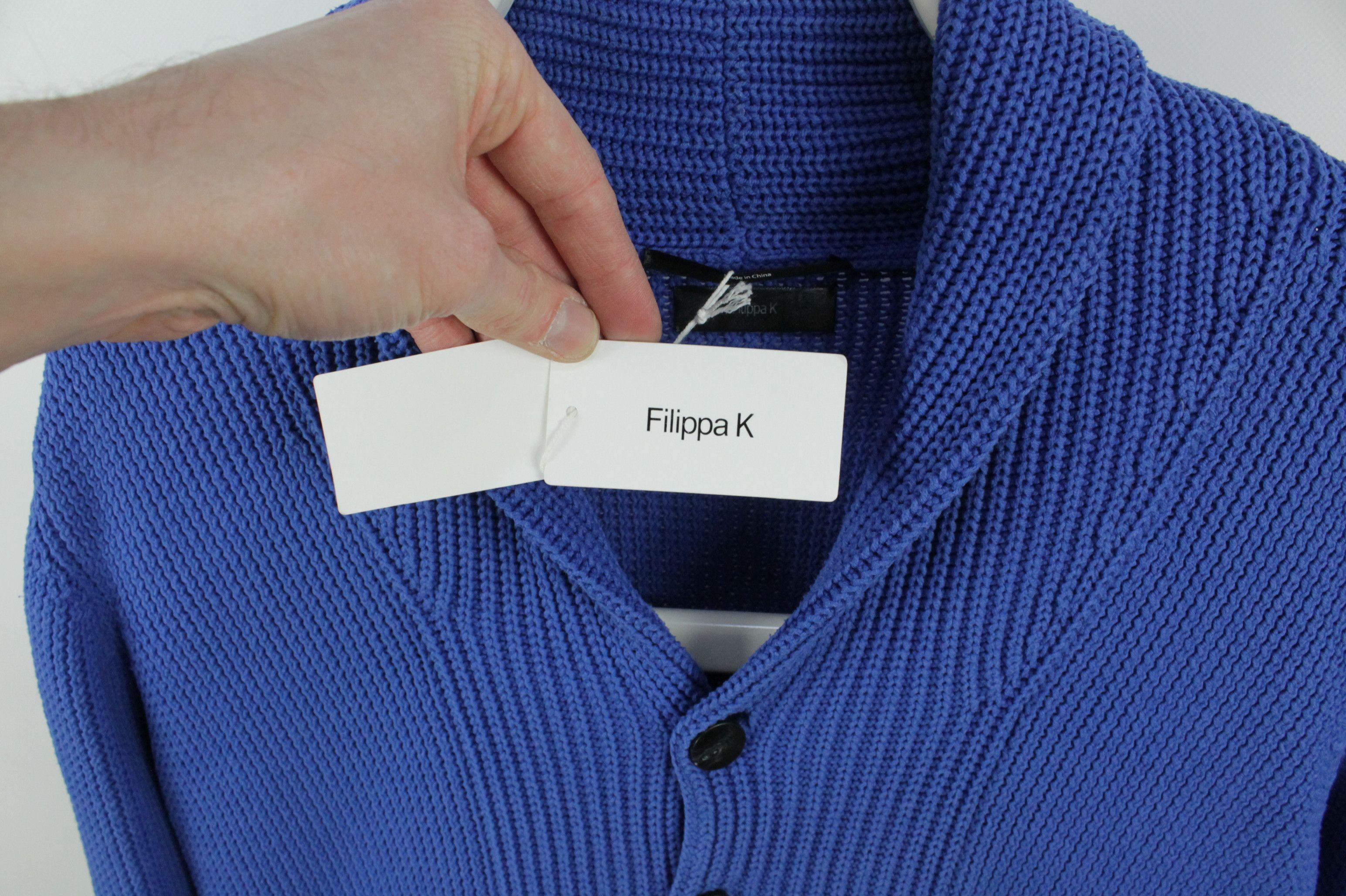 Filippa K × Japanese Brand Filippa K Rebecca Rib Sweater Cardigan Loose Knit Size S / US 4 / IT 40 - 4 Thumbnail