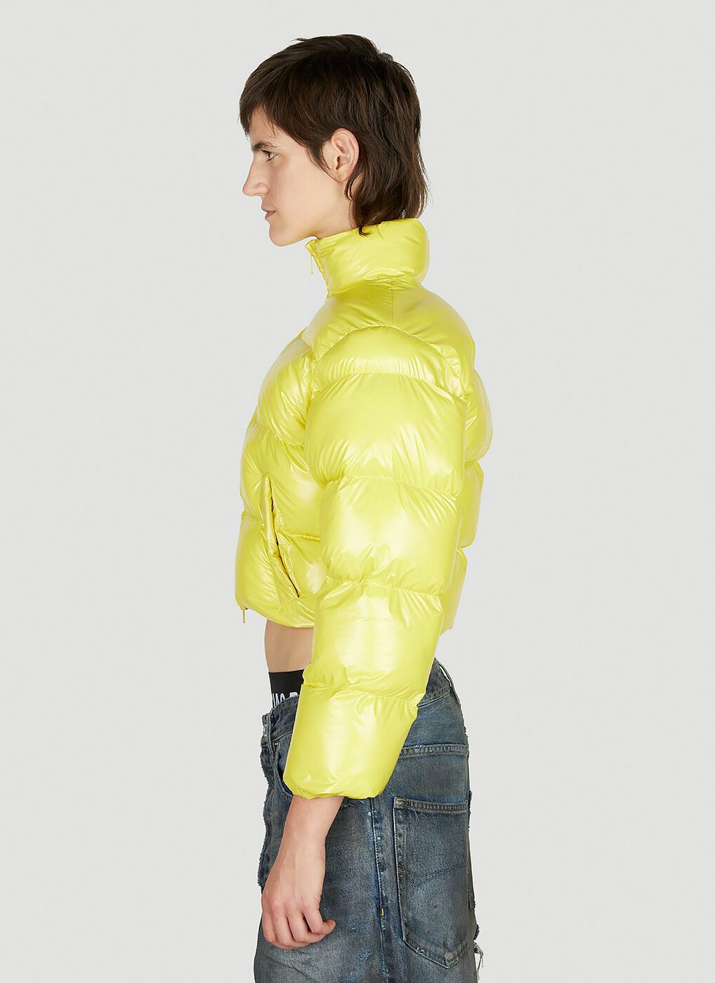 Balenciaga o1y0625 Shell Jacket in Yellow Size XS / US 0-2 / IT 36-38 - 5 Thumbnail