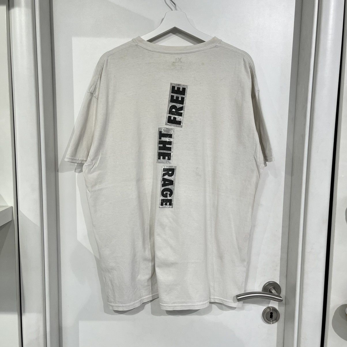 Travis Scott Travis Scott Free The Rage Tee White Size US XL / EU 56 / 4 - 2 Thumbnail