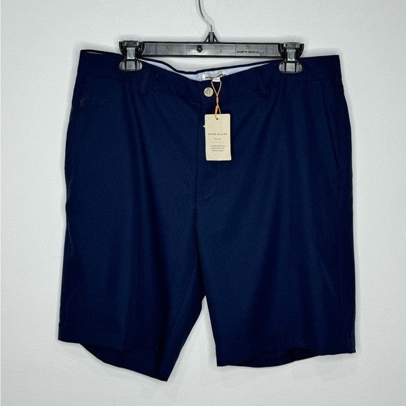 Peter Millar Peter Millar Chino Navy Blue Shorts Men’s Size 34 Size US 34 / EU 50 - 1 Thumbnail