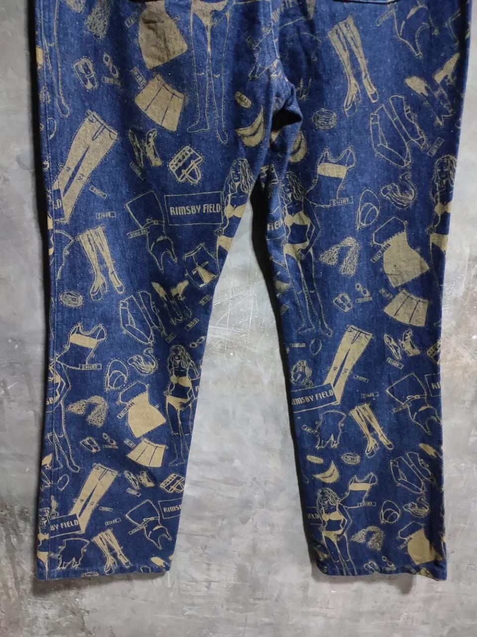 Japanese Brand Rimsby Field Fullprint Pants Size 28" / US 6 / IT 42 - 7 Thumbnail
