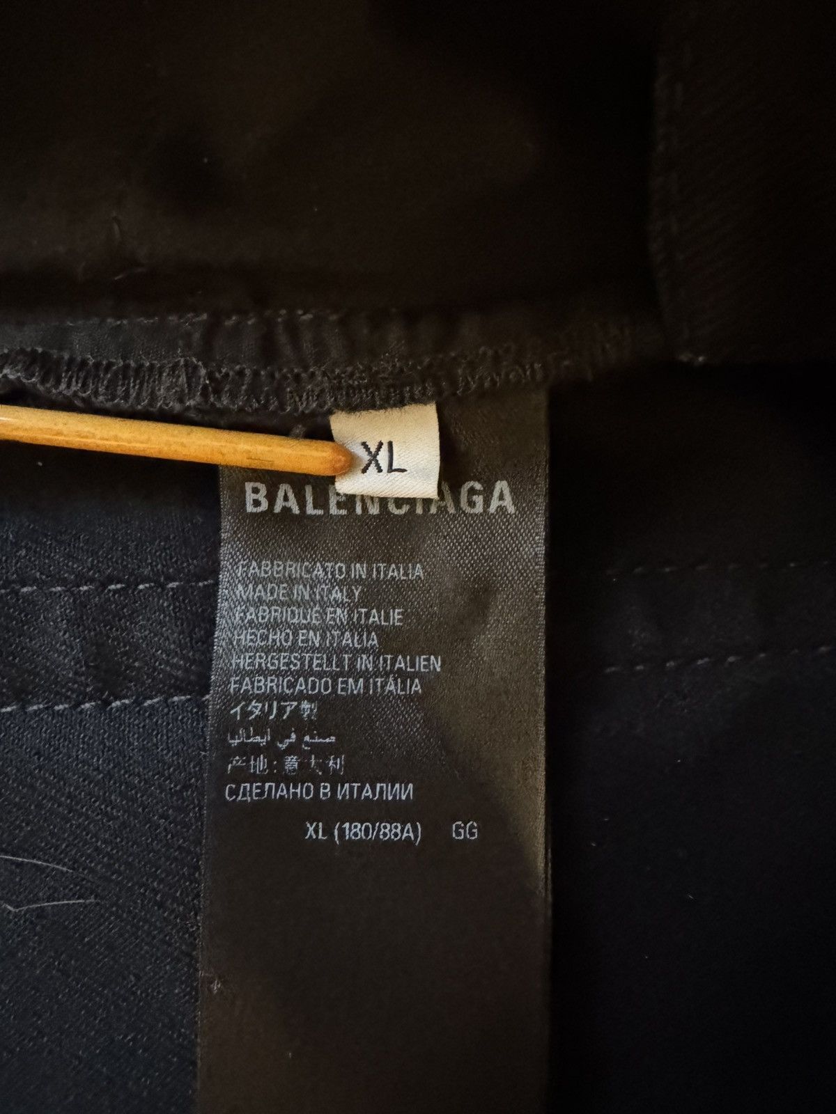 Balenciaga Balenciaga Unisex Black Bootcut/Flared Jeans Size US 34 / EU 50 - 5 Thumbnail