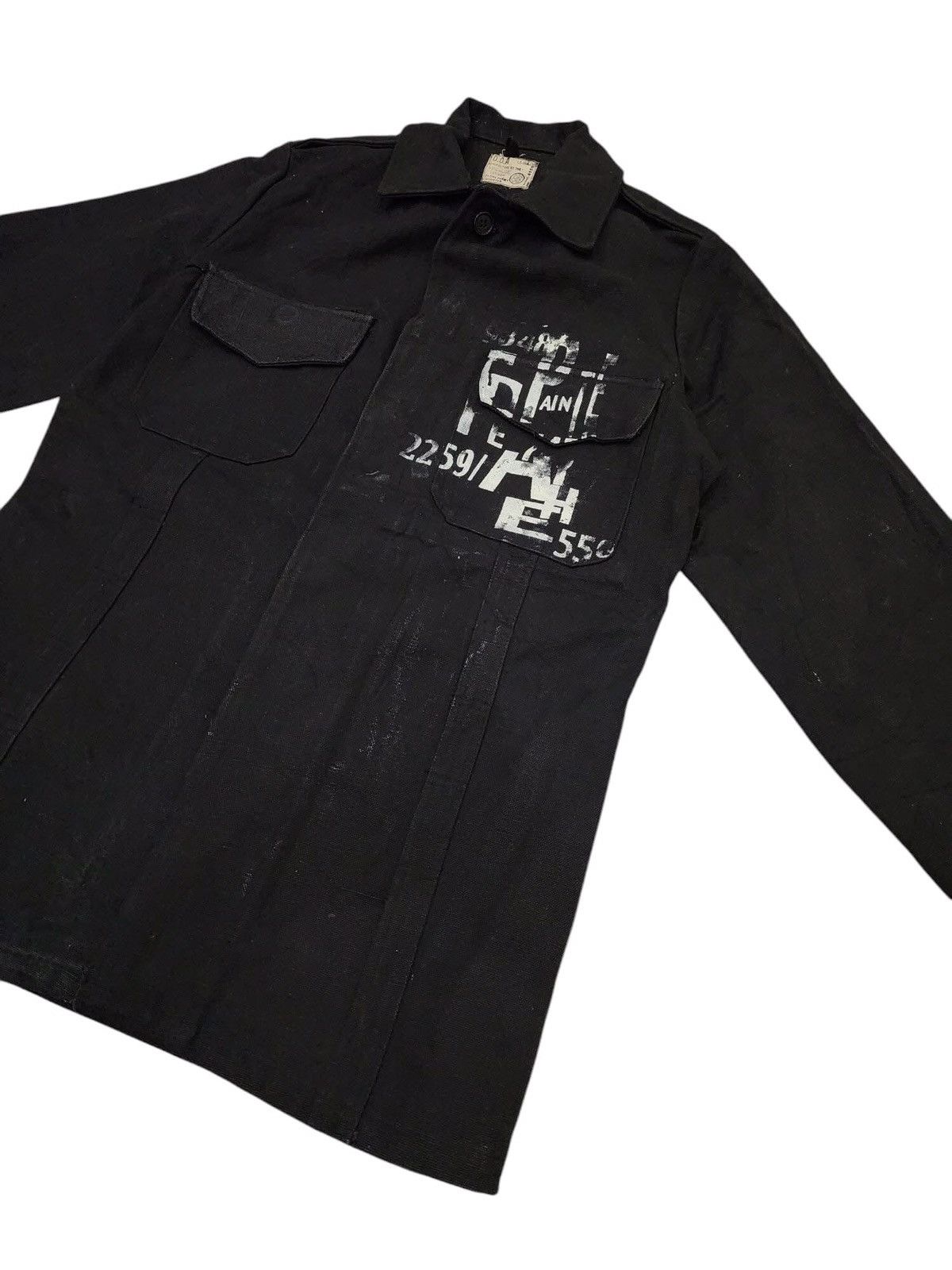 Japanese Brand 💥PUNK💥Gothic DOA Seditionaries Canvas Skull Parka F289 Size US L / EU 52-54 / 3 - 6 Thumbnail