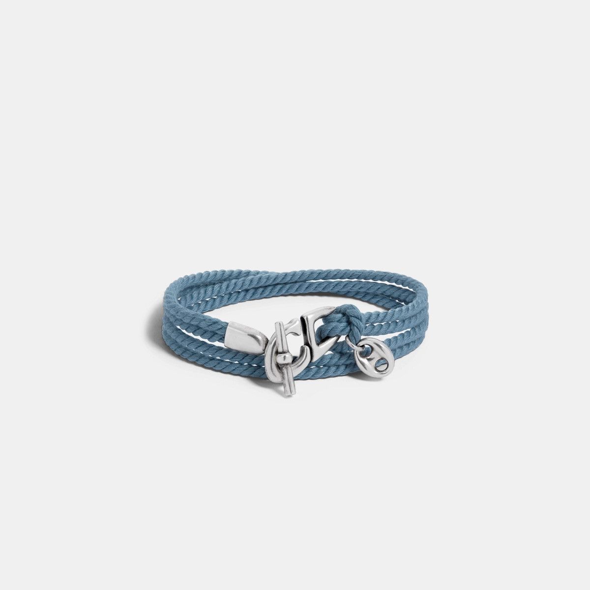 Dior o1bcso1str0126 Size:OS/Cd30 Double Cord Bracelete in Silver Size ONE SIZE - 1 Thumbnail