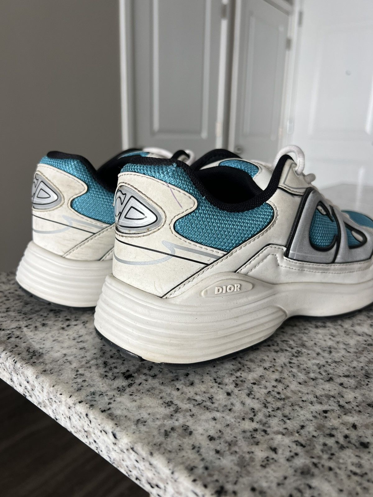 Dior Dior B30 ‘Blue Mesh White Technical Fabric Size US 8 / EU 41 - 6 Thumbnail