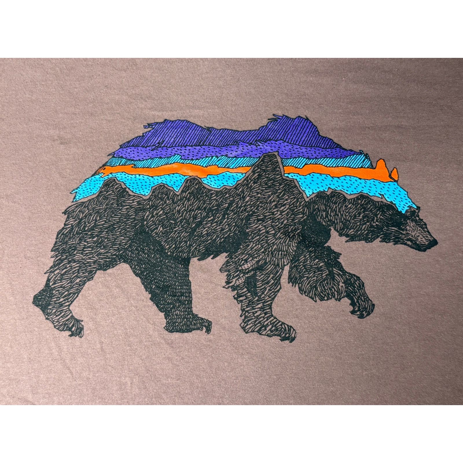 Patagonia Patagonia Bear Organic Cotton Outdoors Nature T-shirt Small Size US S / EU 44-46 / 1 - 4 Thumbnail