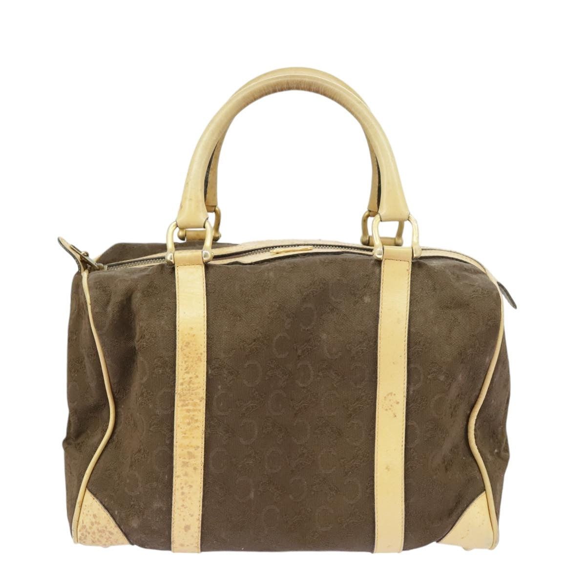 Celine CELINE C Saluki Hand Bag Canvas Brown Size ONE SIZE - 2 Thumbnail
