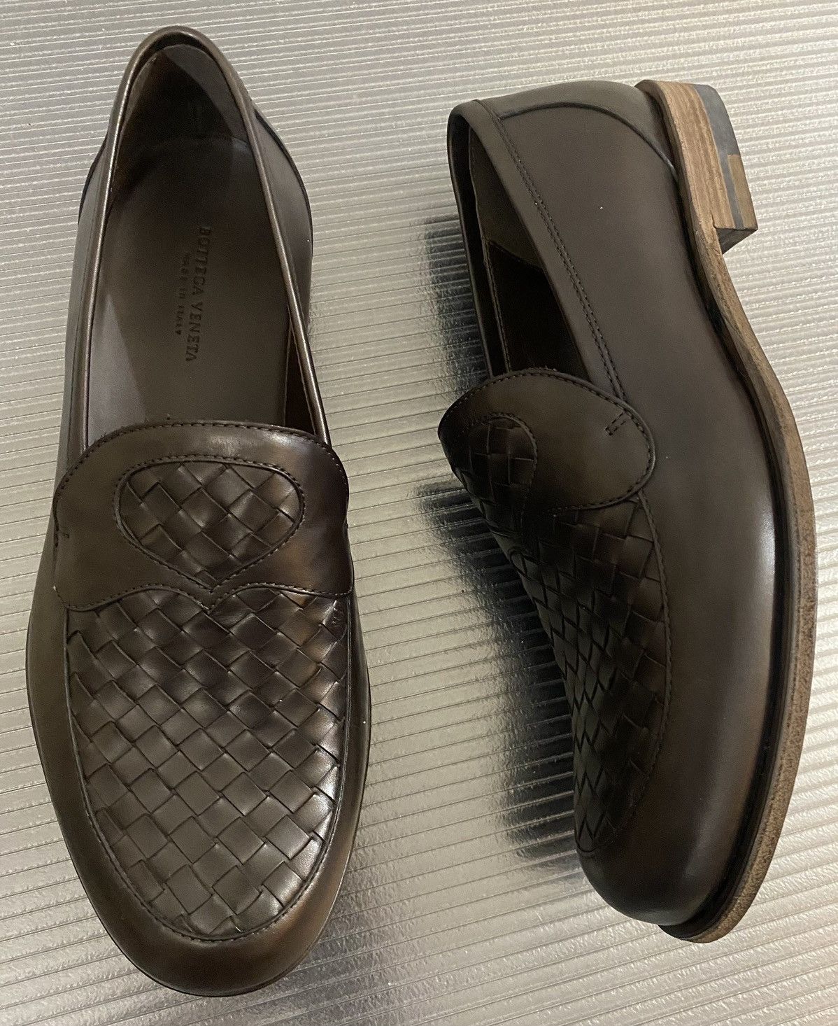 Bottega Veneta Bottega Veneta 🇮🇹 x Tomas Maier Intrecciato Calf Loafer 9 NEW Size US 9 / EU 42 - 6 Thumbnail