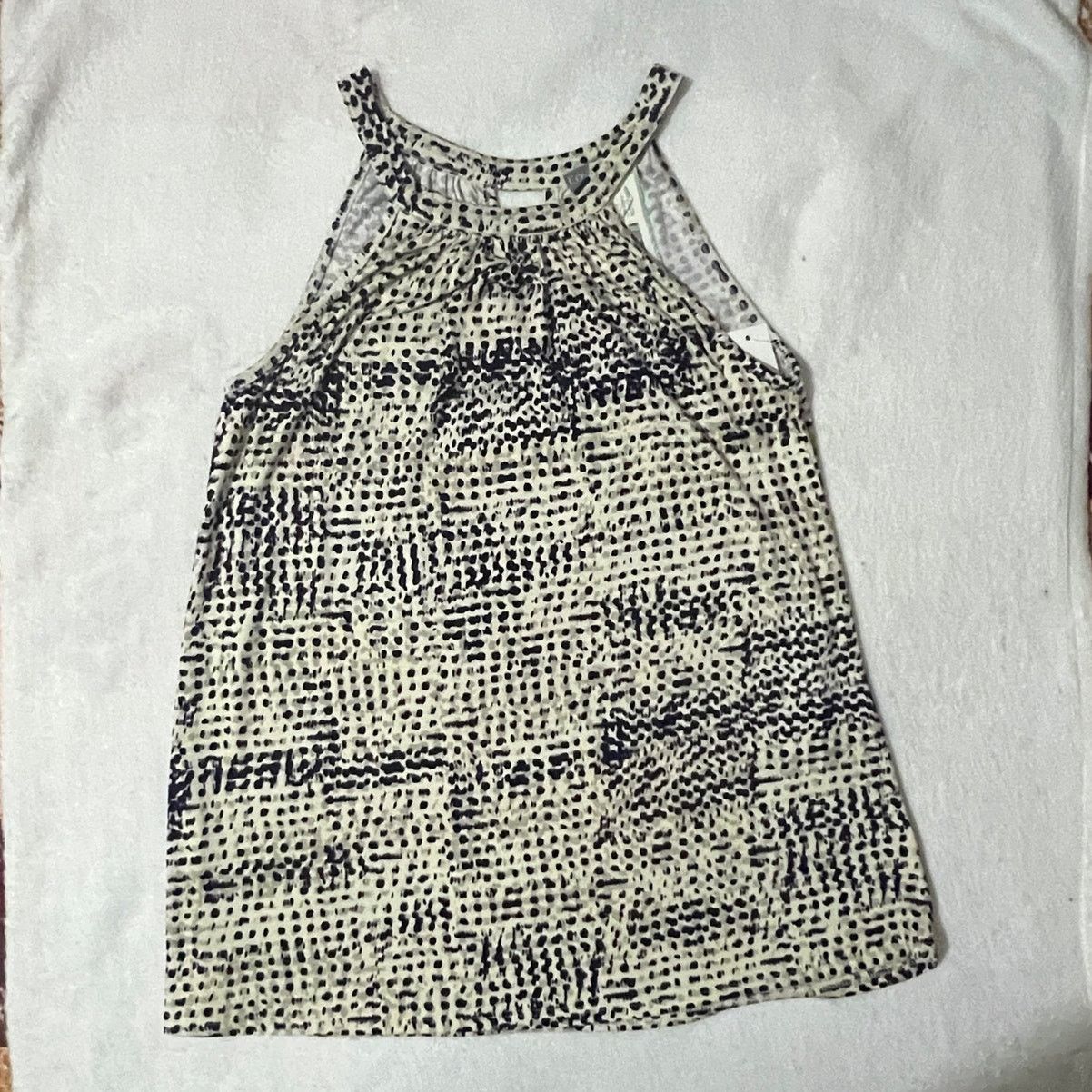 Other Agather Printed Halter Knit Top -Stitch Fix Patterned Blouse Size S / US 4 / IT 40 - 8 Thumbnail