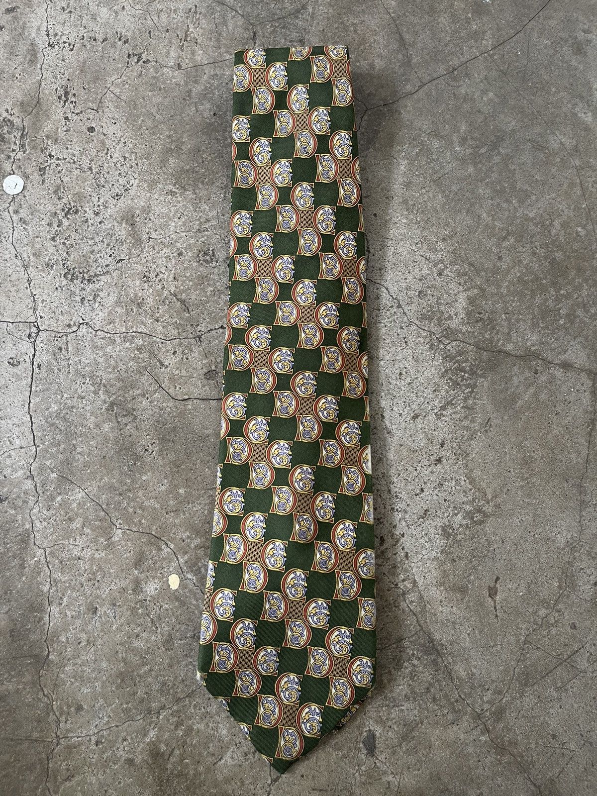 Christian Dior Monsieur Christian Dior Monsieur Silk Tie Size ONE SIZE - 1 Thumbnail