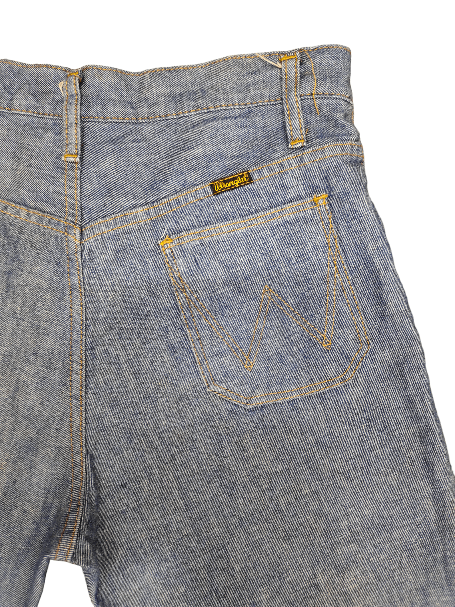 If Six Was Nine Flare Jeans Wrangler Denim Boot Cut Bell Bottom Size US 31 - 17 Thumbnail