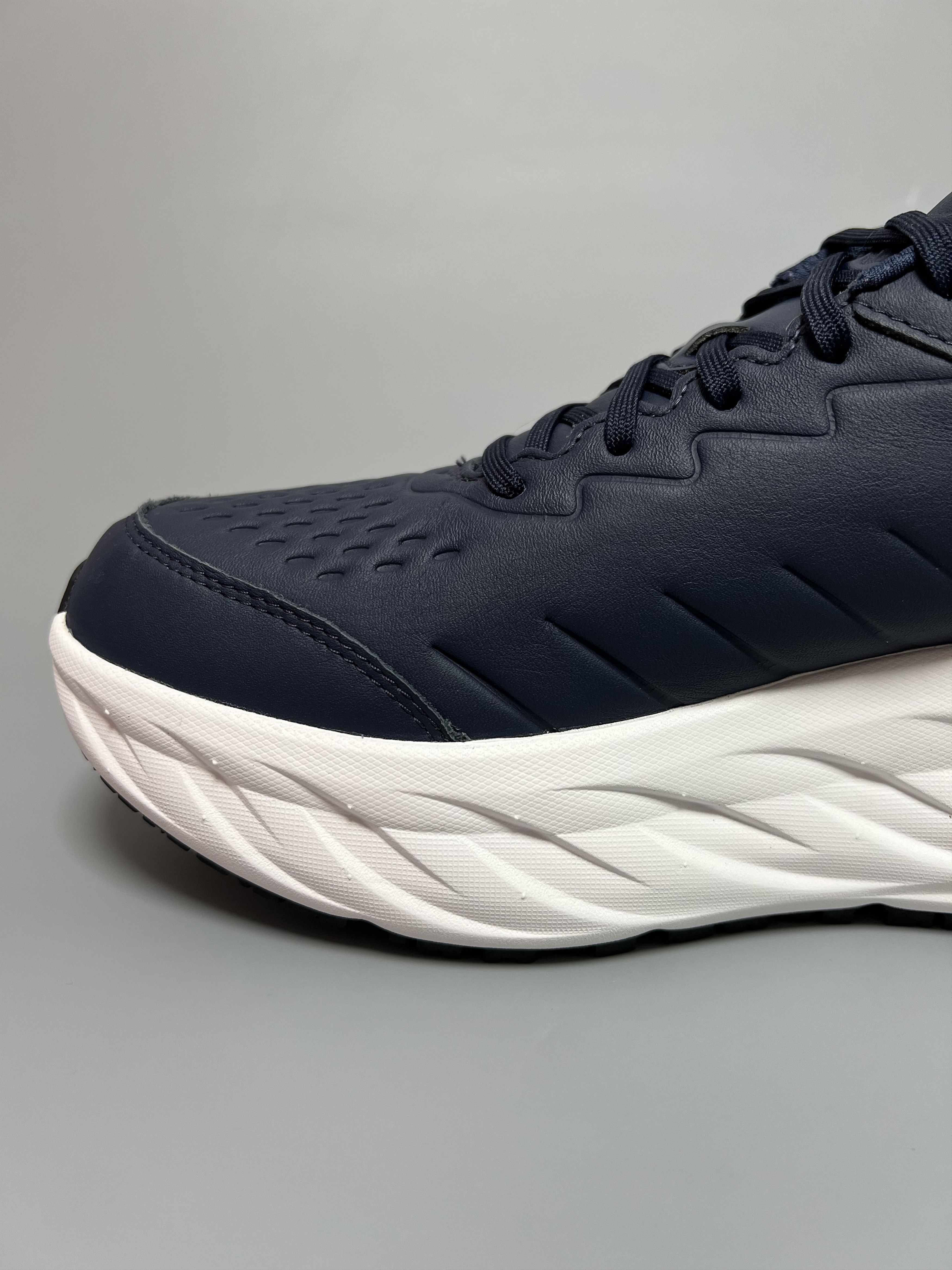 Hoka × Leather Hoka One One Bondi SR Running Shoes Walking Slip Resistant Size US 12.5 / EU 45-46 - 10 Thumbnail