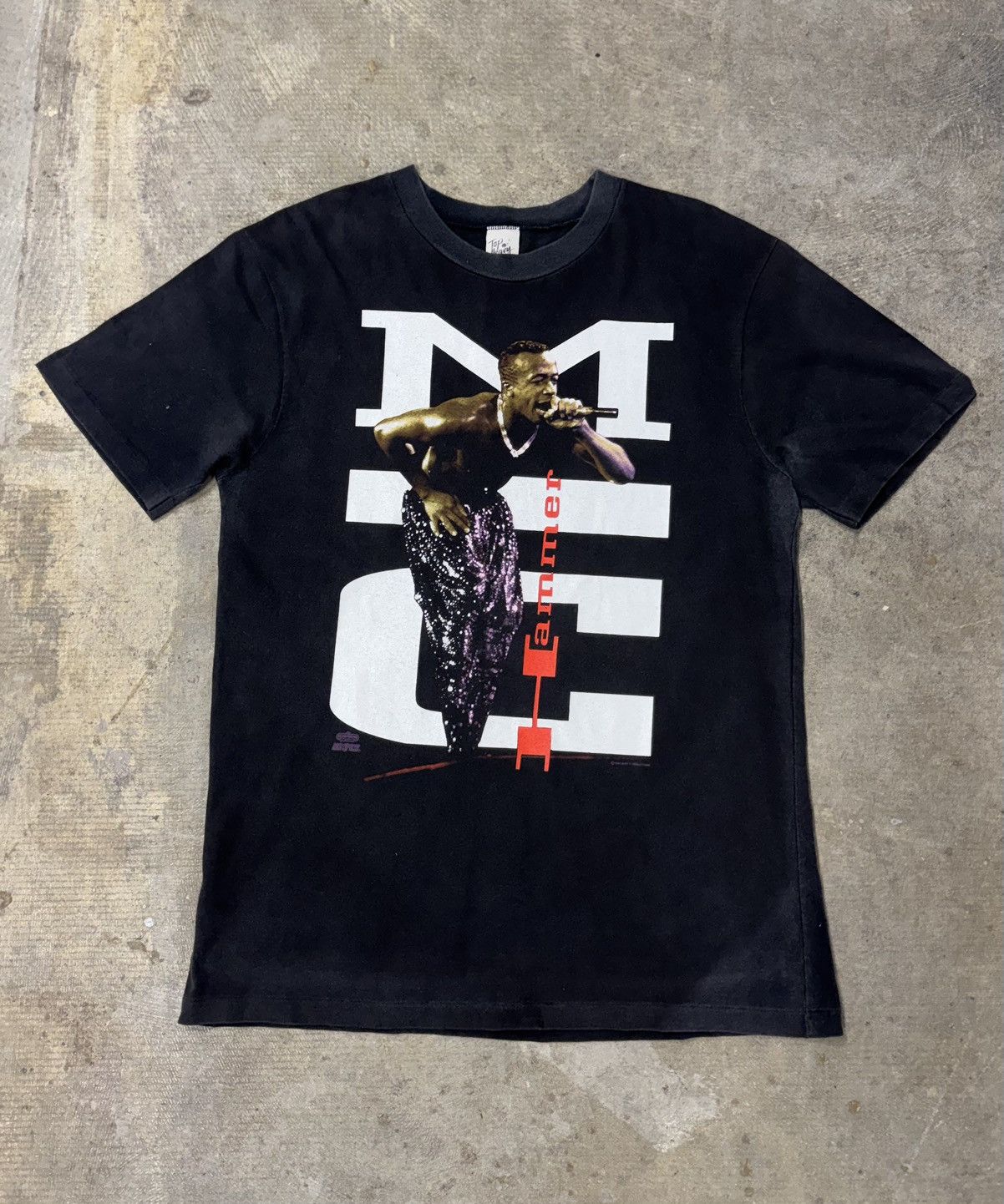 Vintage Vintage 1991 Mc Hammer Hip Hop Rap Black T-shirt Size large Size US L / EU 52-54 / 3 - 1 Thumbnail