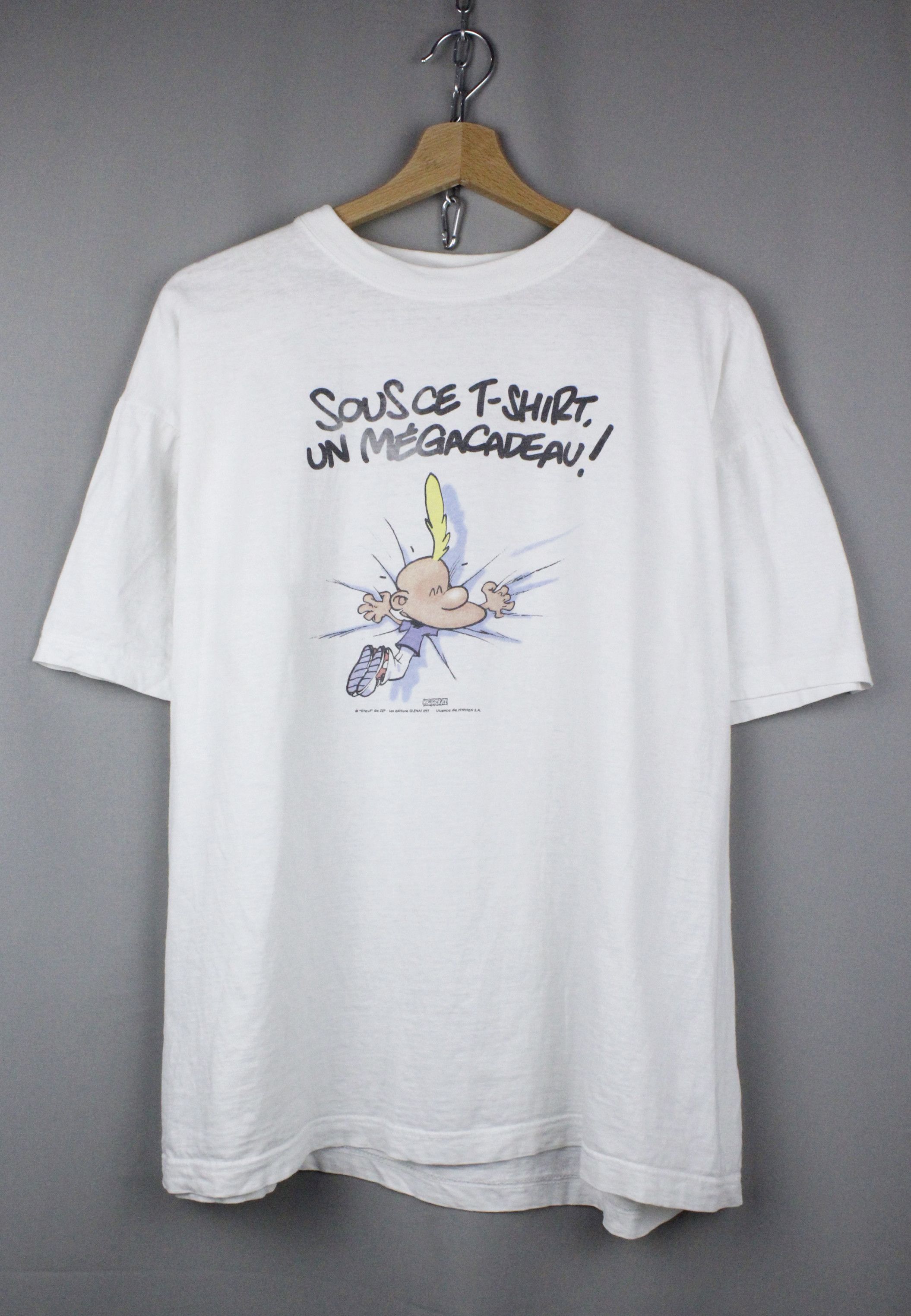 Vintage Vintage 1997 TITEUF Souse T-shirt Print Cartoon T-shirt Size US L / EU 52-54 / 3 - 1 Thumbnail