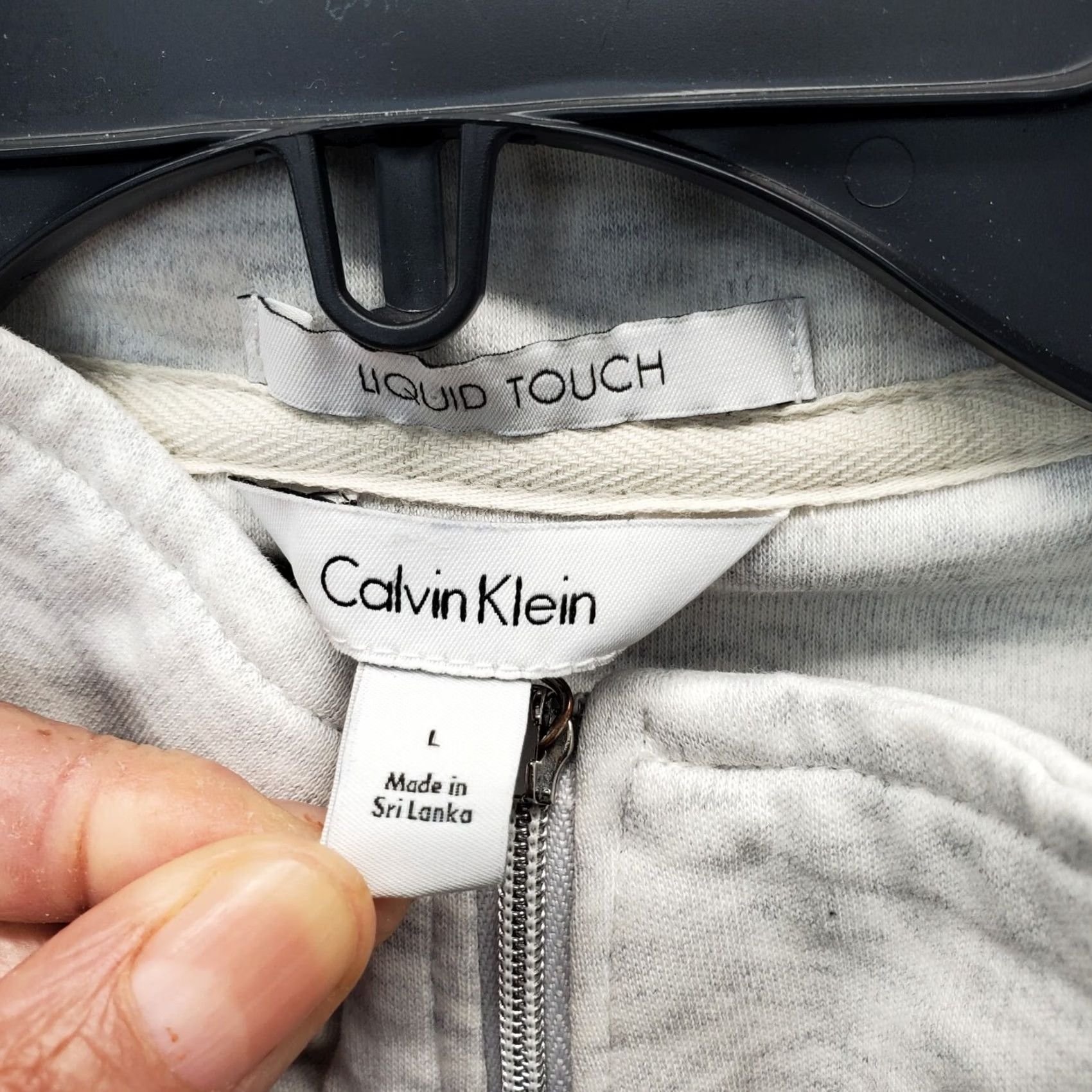 Calvin Klein Calvin Klein Activewear Top Women L Mock Neck 1/4 Zip Multicolor SS? Size L / US 10 / IT 46 - 4 Thumbnail