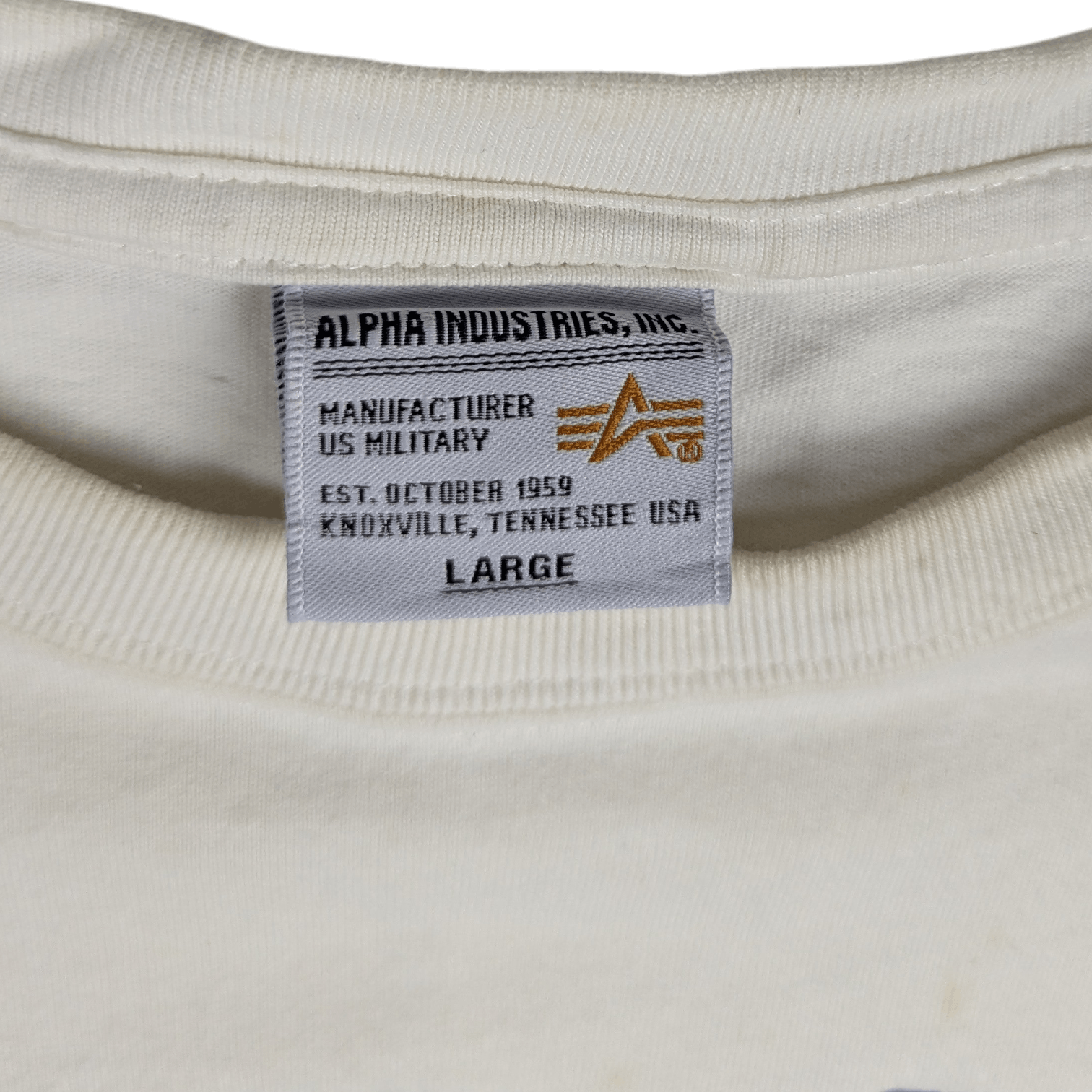 Alpha Industries ALPHA INDUSTRIES Military Army T Shirt Size US L / EU 52-54 / 3 - 11 Thumbnail