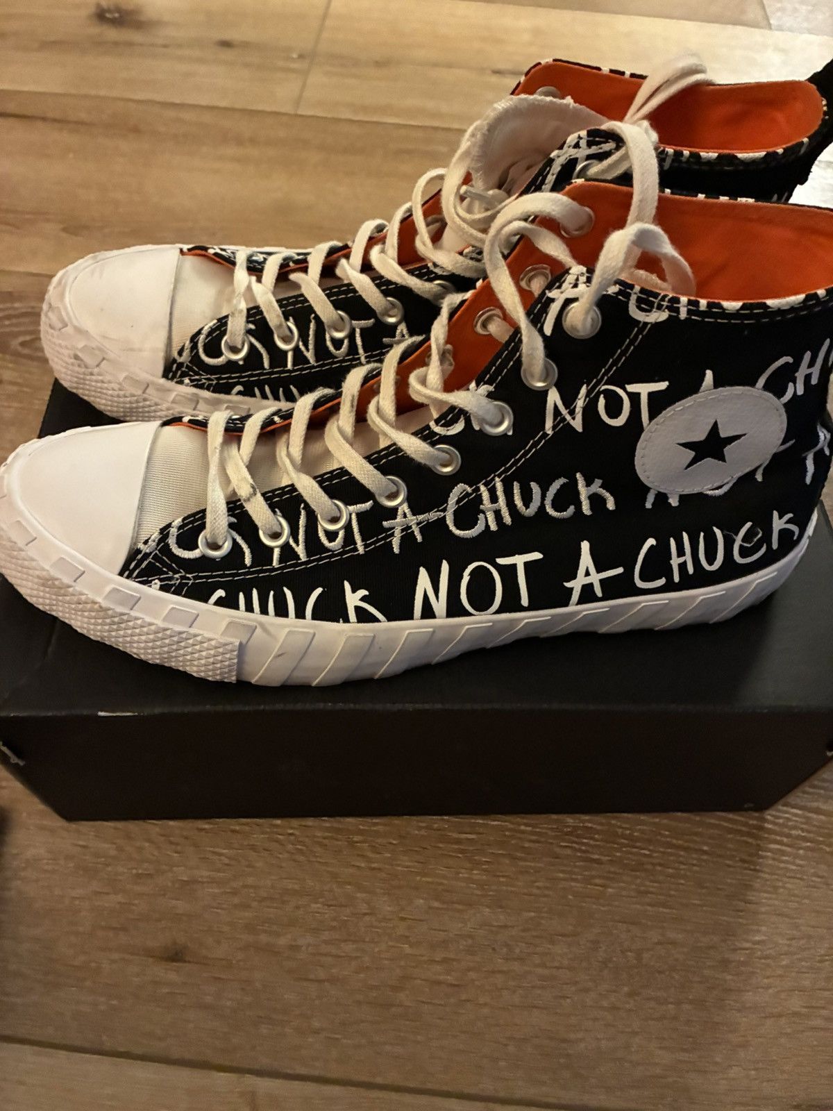 Nike Sneaker bundle 3 pairs. 2 size 11s (Nike) 1 size 10 converse Size US 11 / EU 44 - 12 Thumbnail