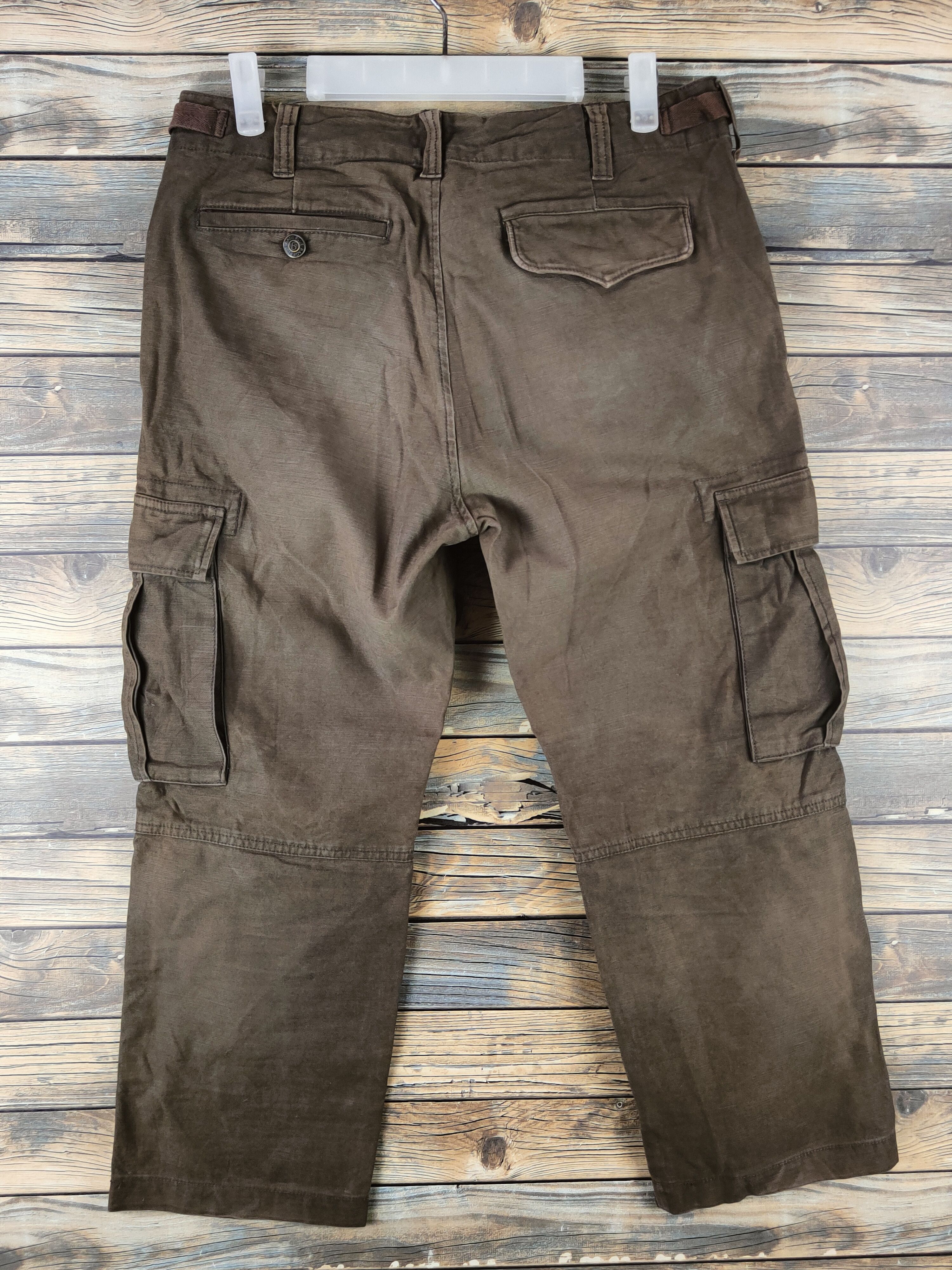 RAGEBLUE DL Rageblue Brown Multipocket Cargo Pants #46-401 Size US 31 - 7 Thumbnail