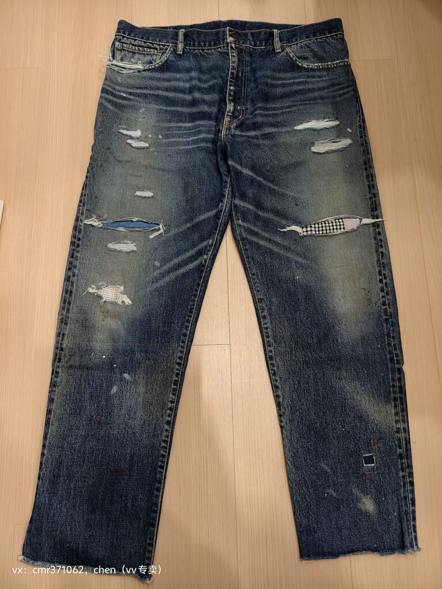 Visvim visvim 21 ICT Journeyman Tacked Crash Pants Size US 26 / EU 42 - 1 Thumbnail