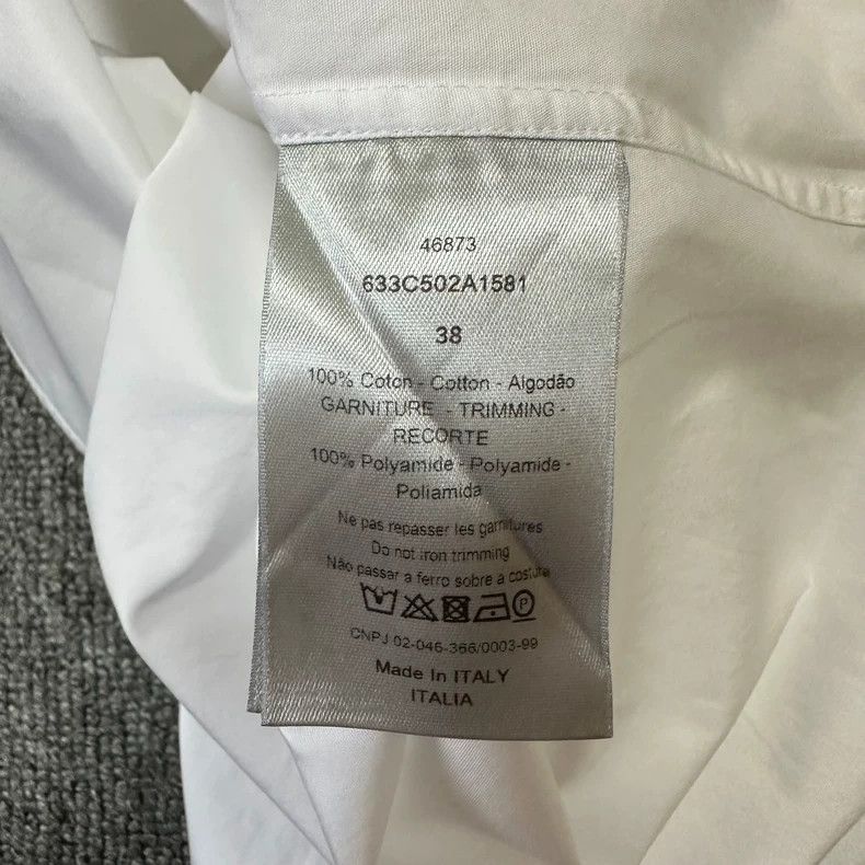 Dior Dior Size 38 Red line sleeve shirt 2501-Nextarrow Size US XXS / EU 40 - 7 Thumbnail