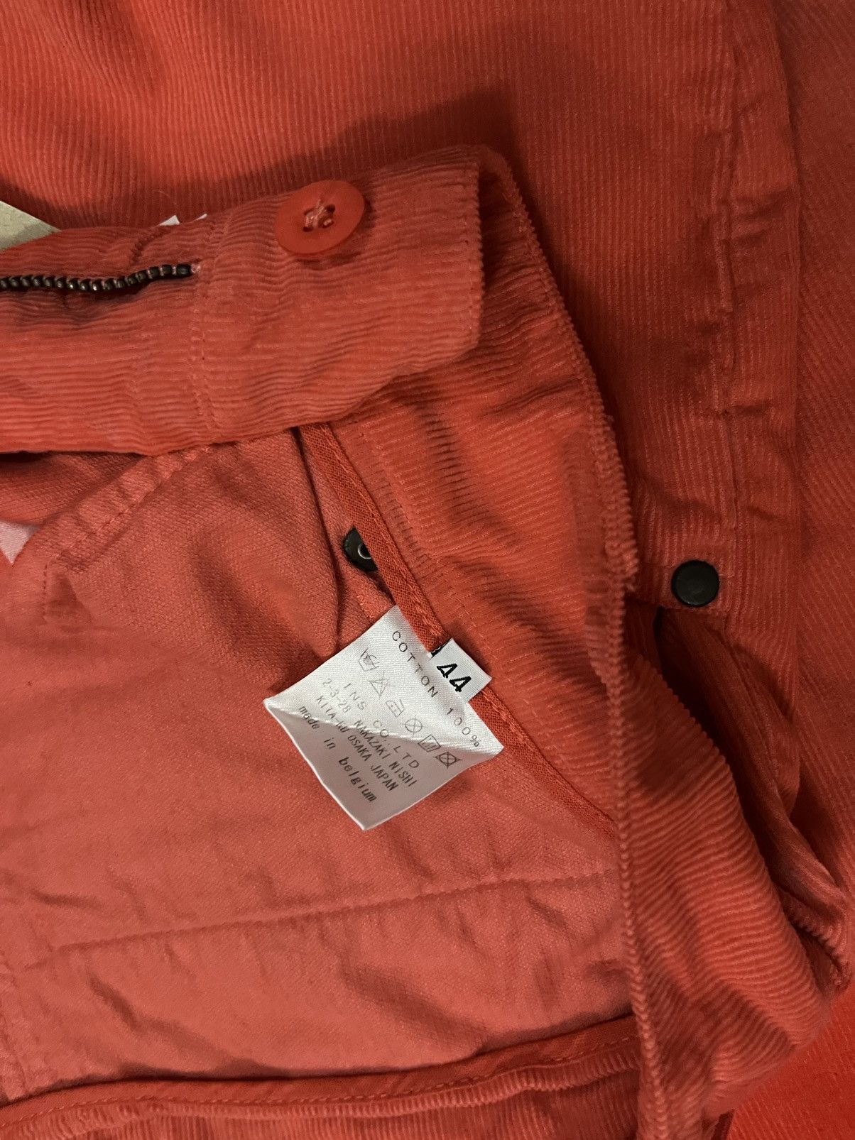 BASISBROEK 2000s NWT corduroy zip-techwear #H4 Size US 29 - 7 Thumbnail