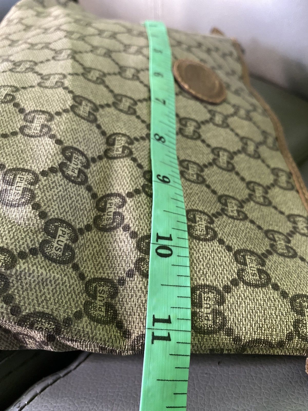 Gucci × Vintage GUCCI Plus Monogram Clutch Bag Size ONE SIZE - 3 Thumbnail